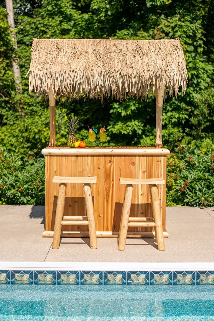 Dundalk Leisurecraft Canadian Timber Southern Fantasy Tiki Bar - Image 2