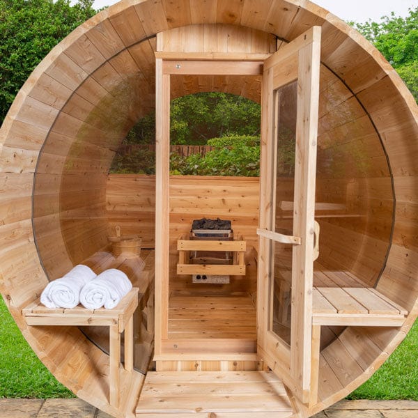 Dundalk Leisurecraft Canadian Tranquility MP Barrel Sauna | 6-8 Persons - Image 3