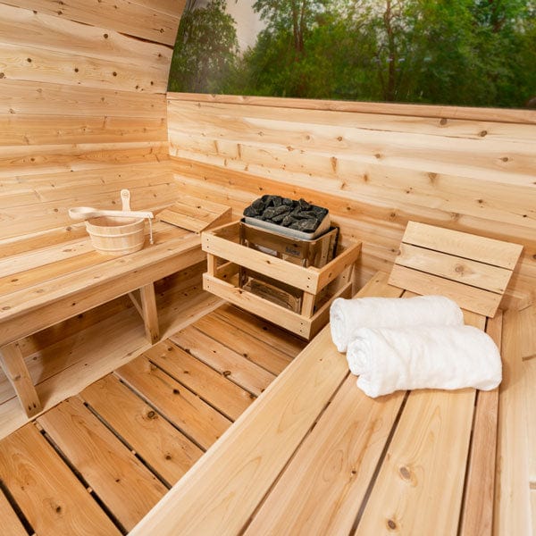 Dundalk Leisurecraft Canadian Tranquility MP Barrel Sauna | 6-8 Persons - Image 5