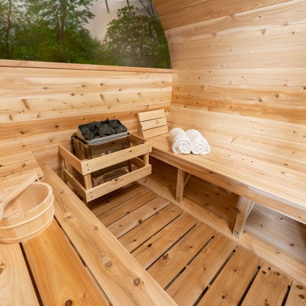 Dundalk Leisurecraft Canadian Tranquility MP Barrel Sauna | 6-8 Persons - Image 6