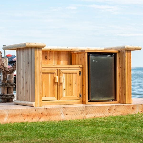 Dundalk Leisurecraft Canadian Timber Tropical Paradise Tiki Bar - Image 6