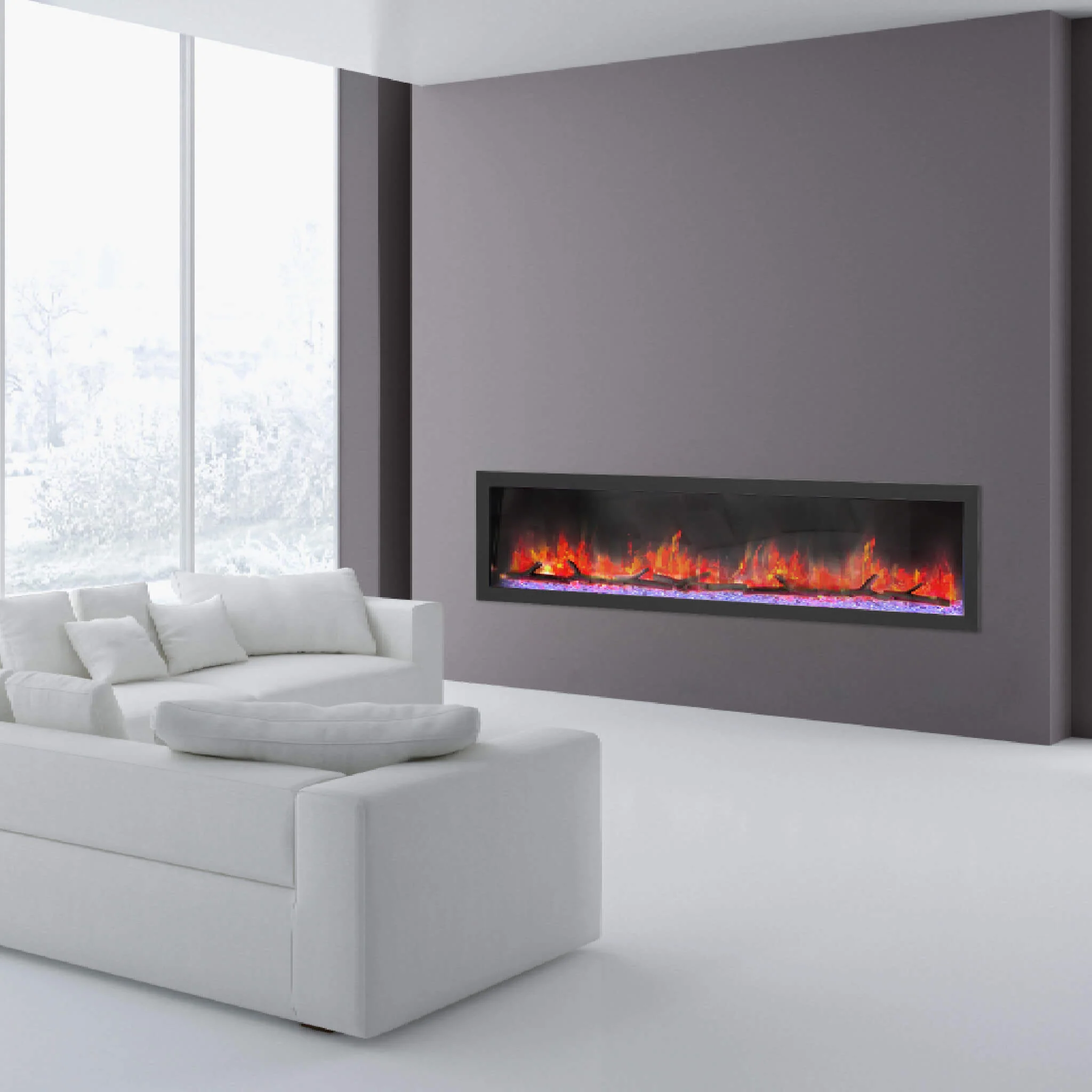 Dynasty Cascade 74" Smart Linear Electric Fireplace [DY-BTX74] - Image 13