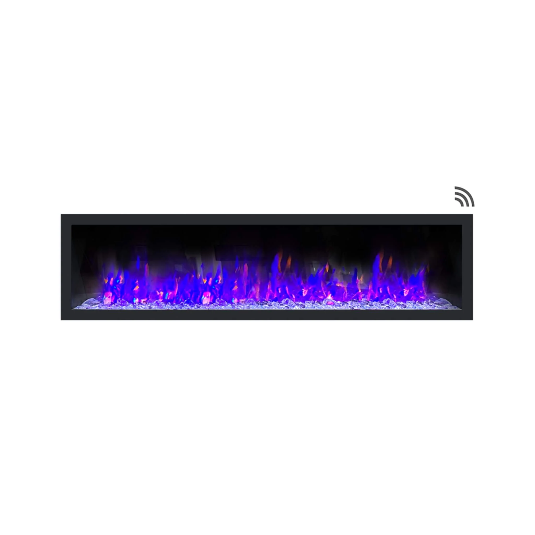 Dynasty Cascade 74" Smart Linear Electric Fireplace [DY-BTX74] - Image 4