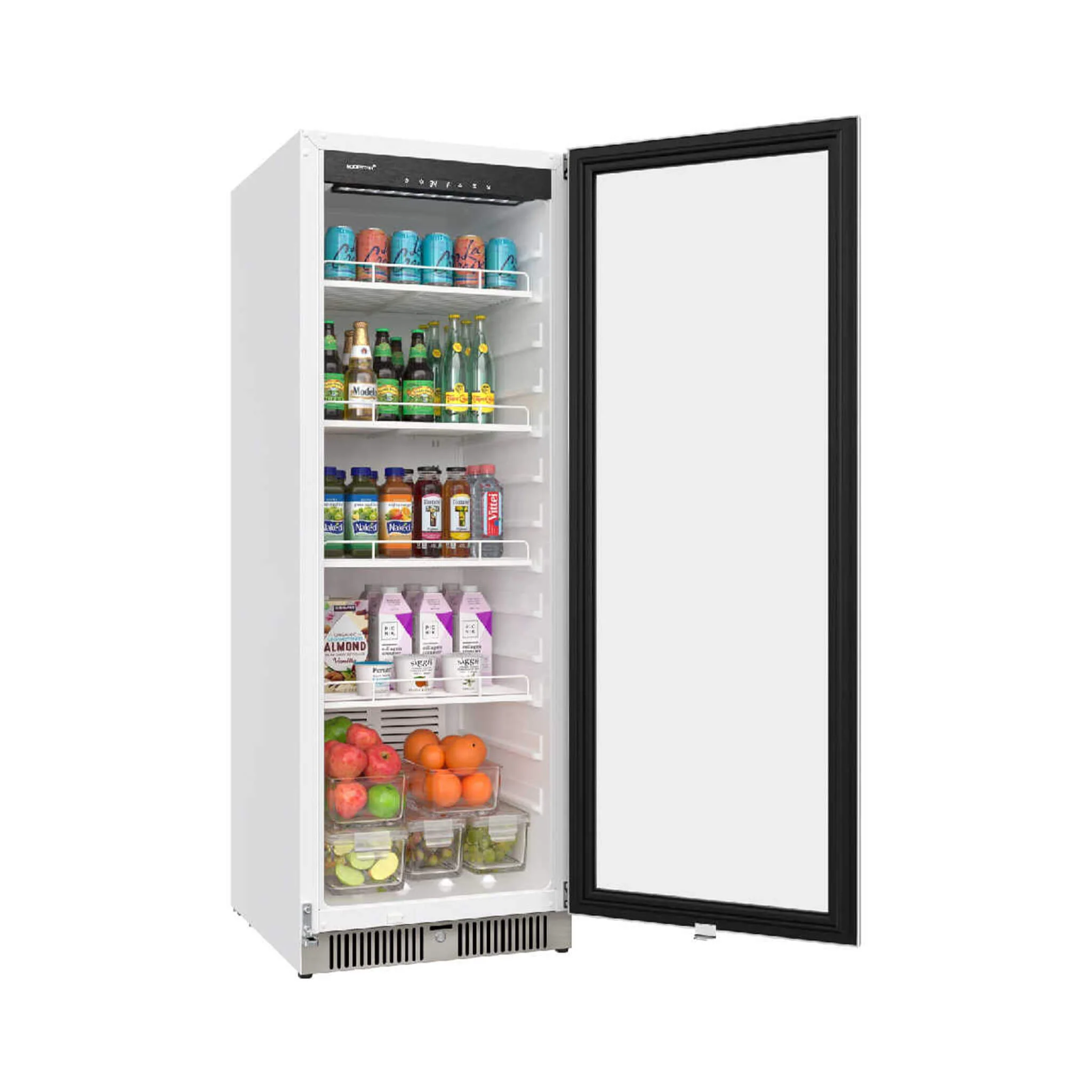Edgestar 10.1 Cubic Feet Commercial Beverage Merchandiser With Temperature Alarm and Reversible Door, 22" (SAK45983) - Image 11