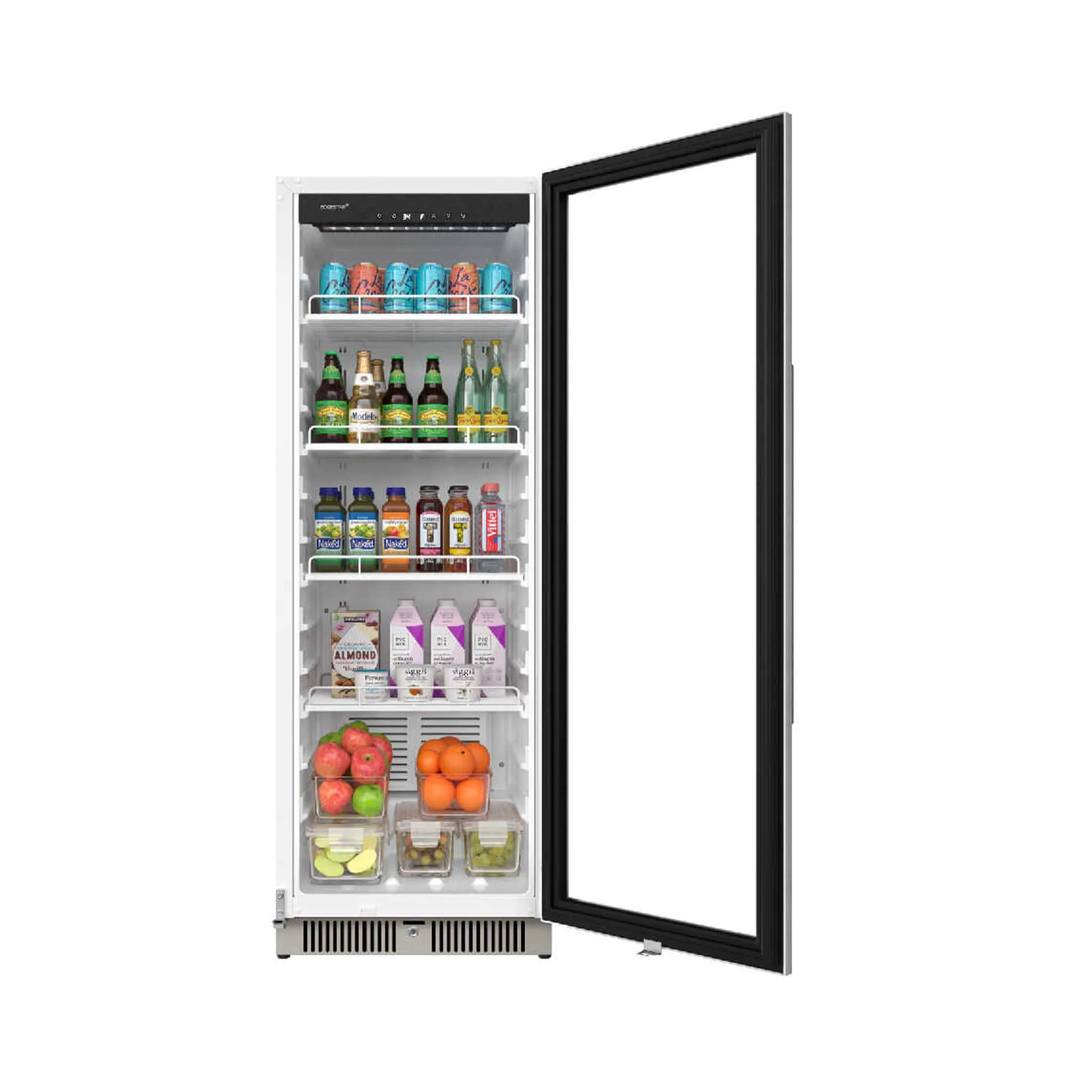 Edgestar 10.1 Cubic Feet Commercial Beverage Merchandiser With Temperature Alarm and Reversible Door, 22" (SAK45983) - Image 12