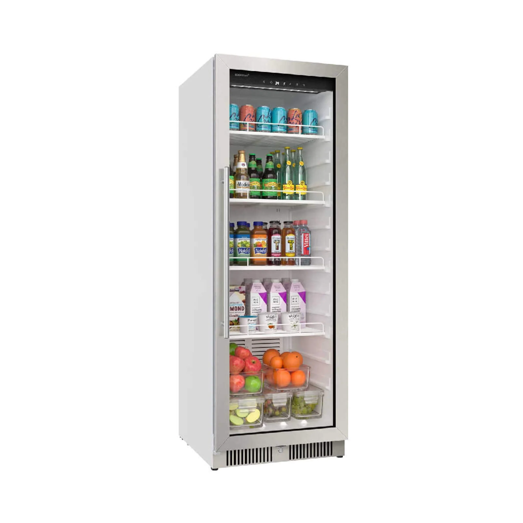 Edgestar 10.1 Cubic Feet Commercial Beverage Merchandiser With Temperature Alarm and Reversible Door, 22" (SAK45983) - Image 8