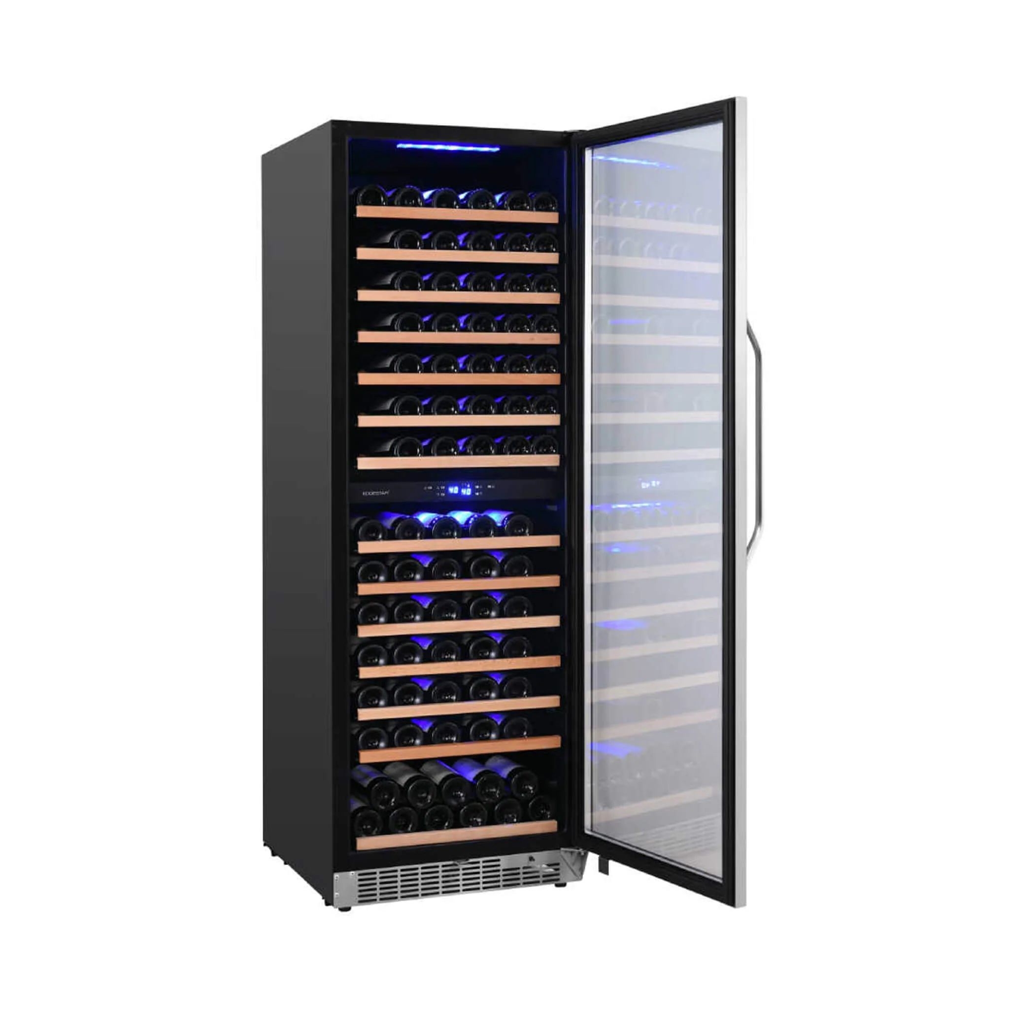 Edgestar 141 Bottle Capacity Freestanding Dual Zone Wine Cooler With Interior Lighting, 24" (SAK49245) - Image 5
