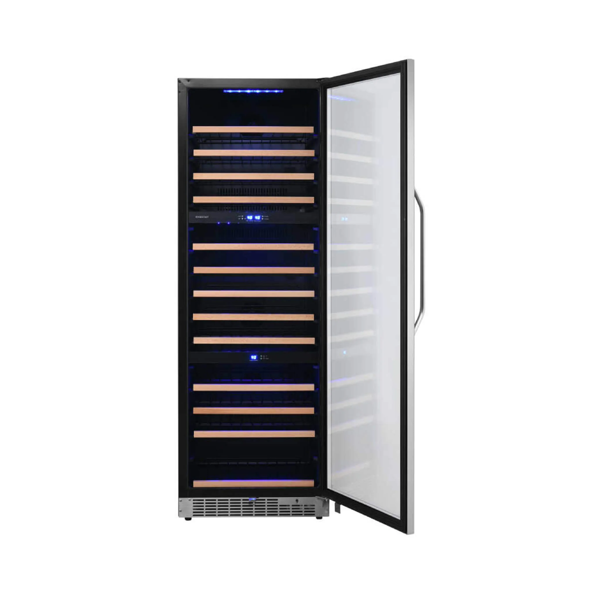Edgestar 24" Wide 131 Bottle Capacity Built-In Triple Zone Wine Cooler (SAK65891) - Image 4