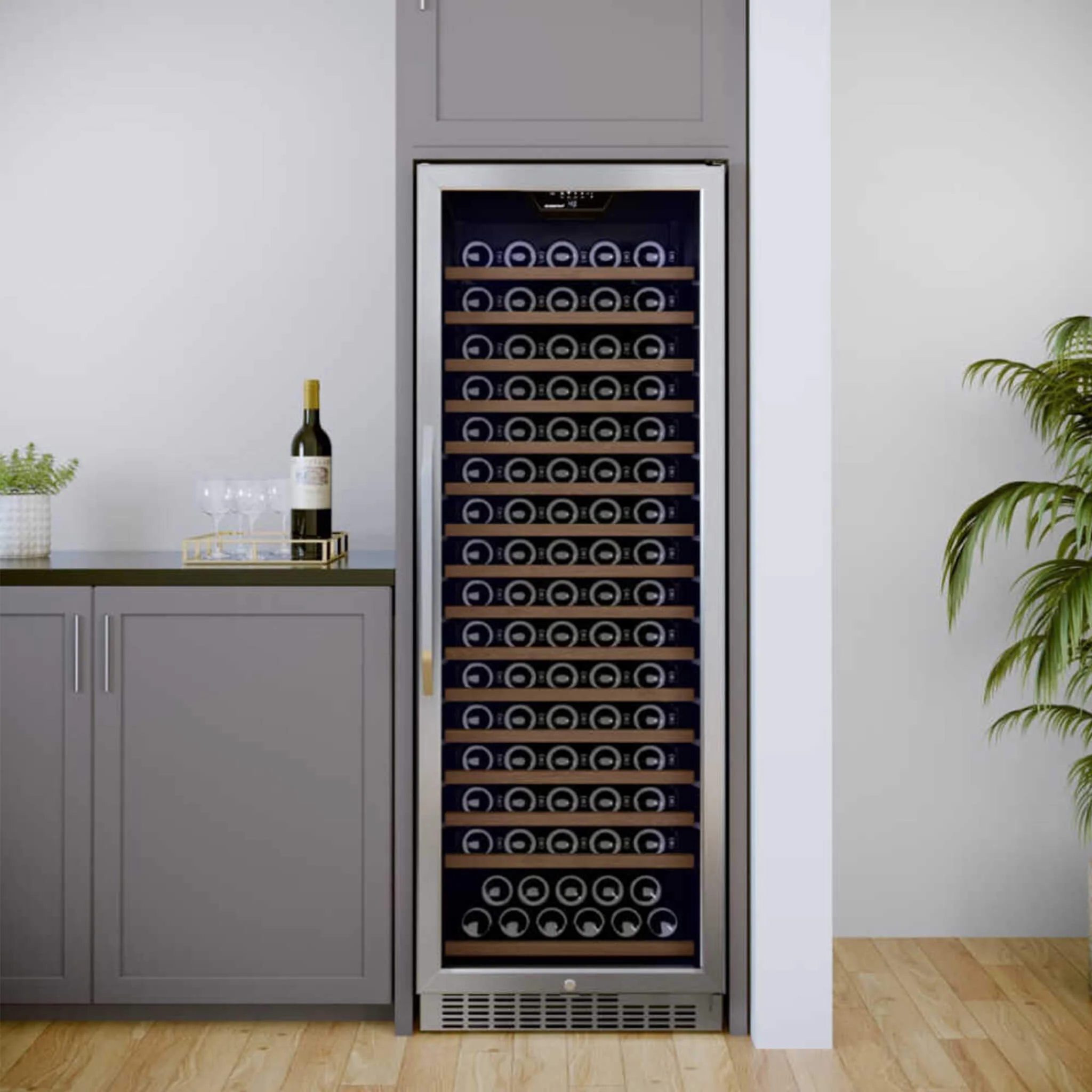 Edgestar 24" Wide 151 Bottle Capacity Freestanding Single Zone Wine Cooler With Even Cooling Technology (SAK30756) - Image 3