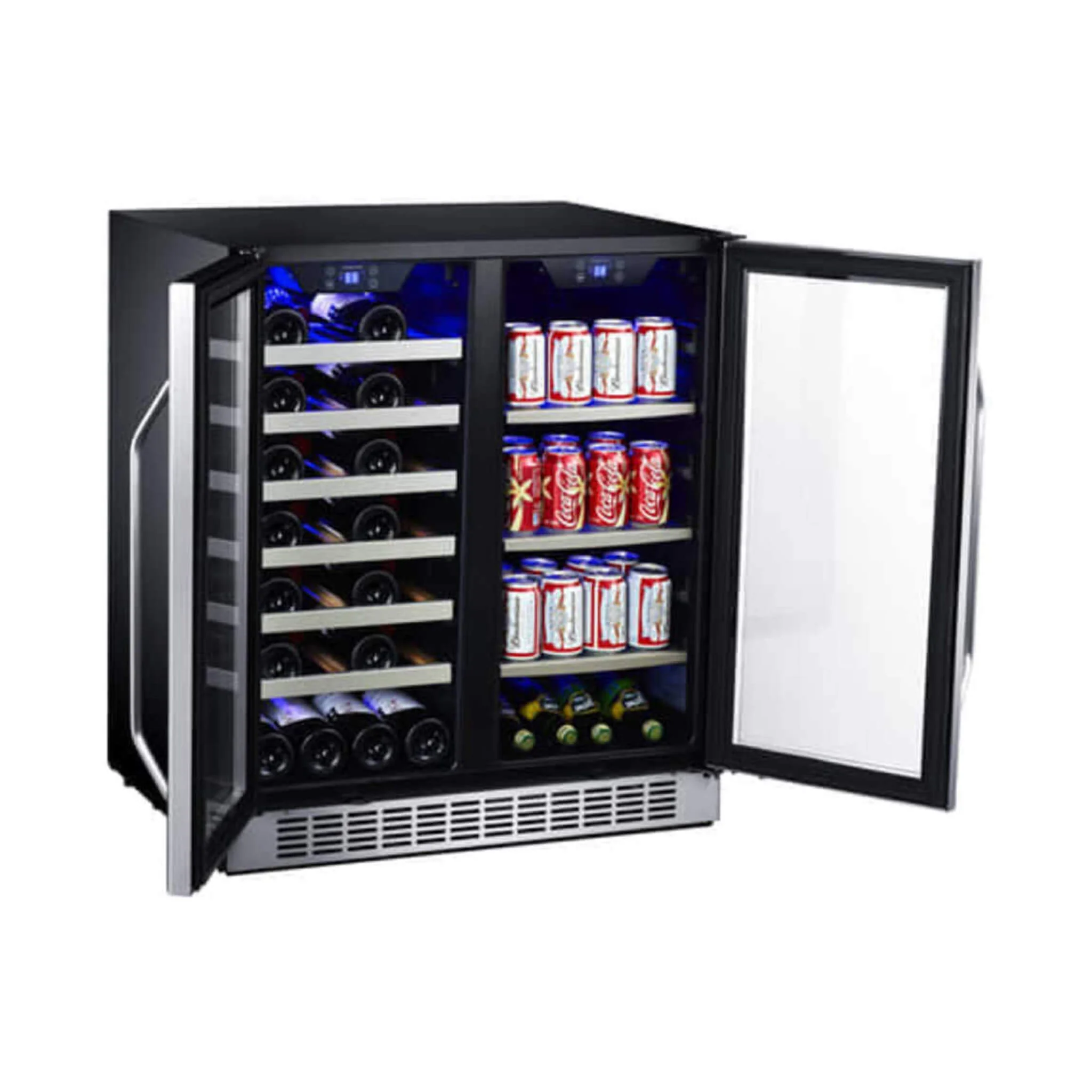 Edgestar 30" Wide 28 Bottle Built In Dual Zone Beverage Center With 86 Can Capacity (SAK35972) - Image 12