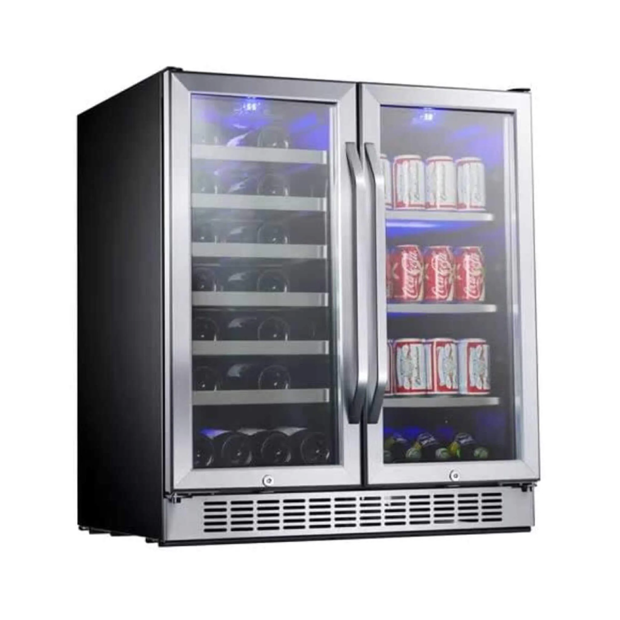 Edgestar 30" Wide 28 Bottle Built In Dual Zone Beverage Center With 86 Can Capacity (SAK35972) - Image 7