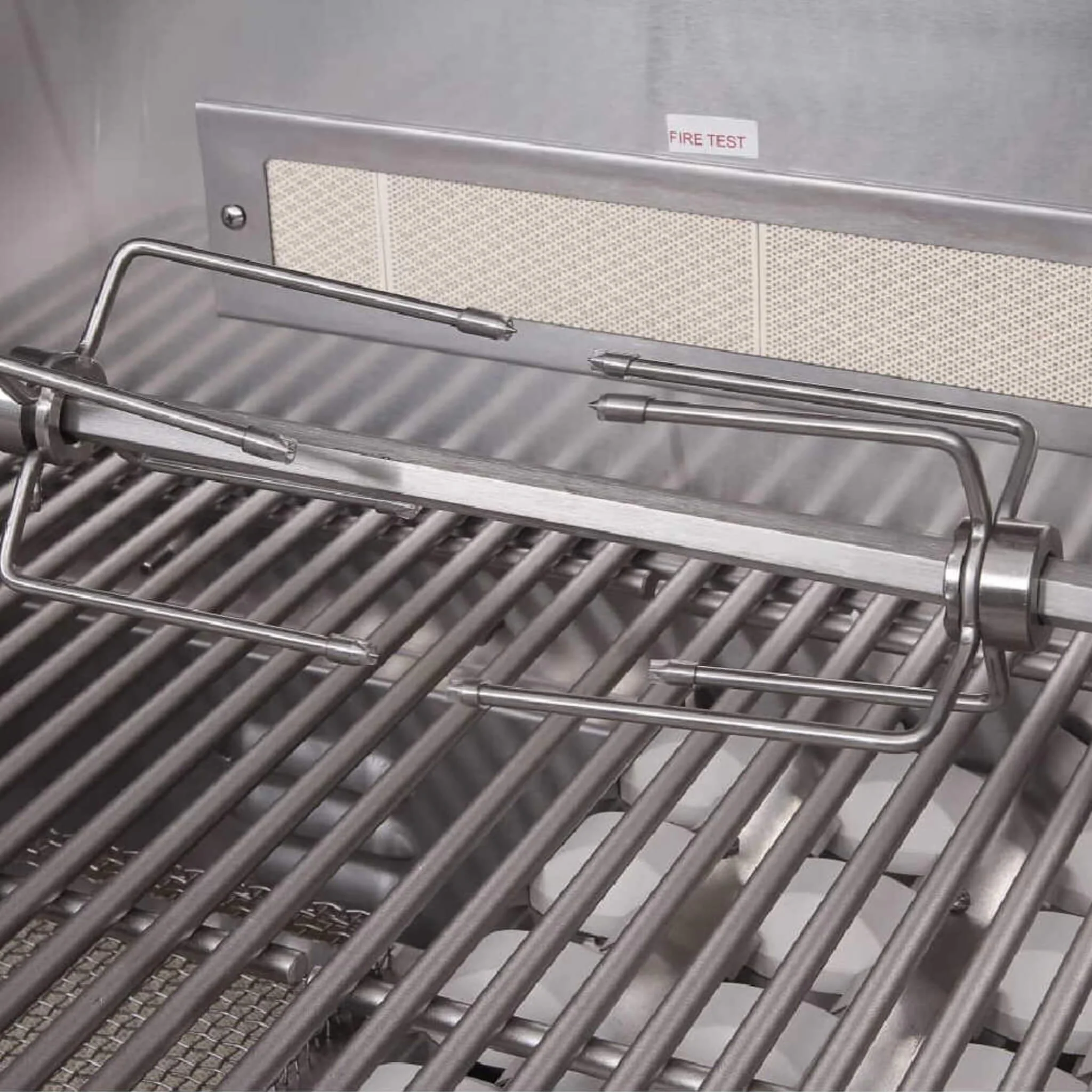 Edgestar 89K BTU 42" Wide Natural Gas Freestanding Grill Cart With Rotisserie And Lighted Knobs (SAK56935) - Image 5