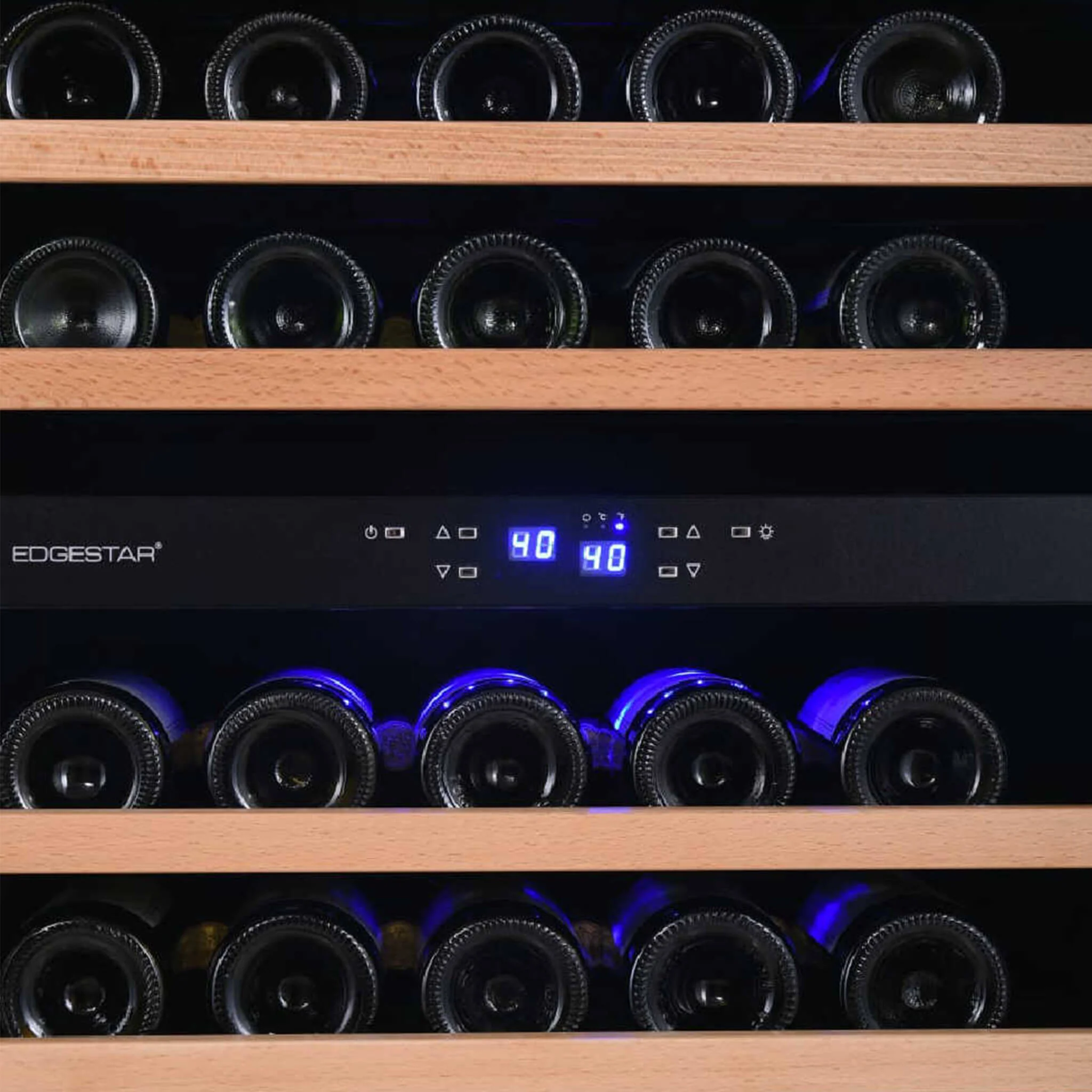 Edgestar Premium 101 Bottle Capacity Built In Dual Zone Wine Cooler, 24" (SAK92835) - Image 14
