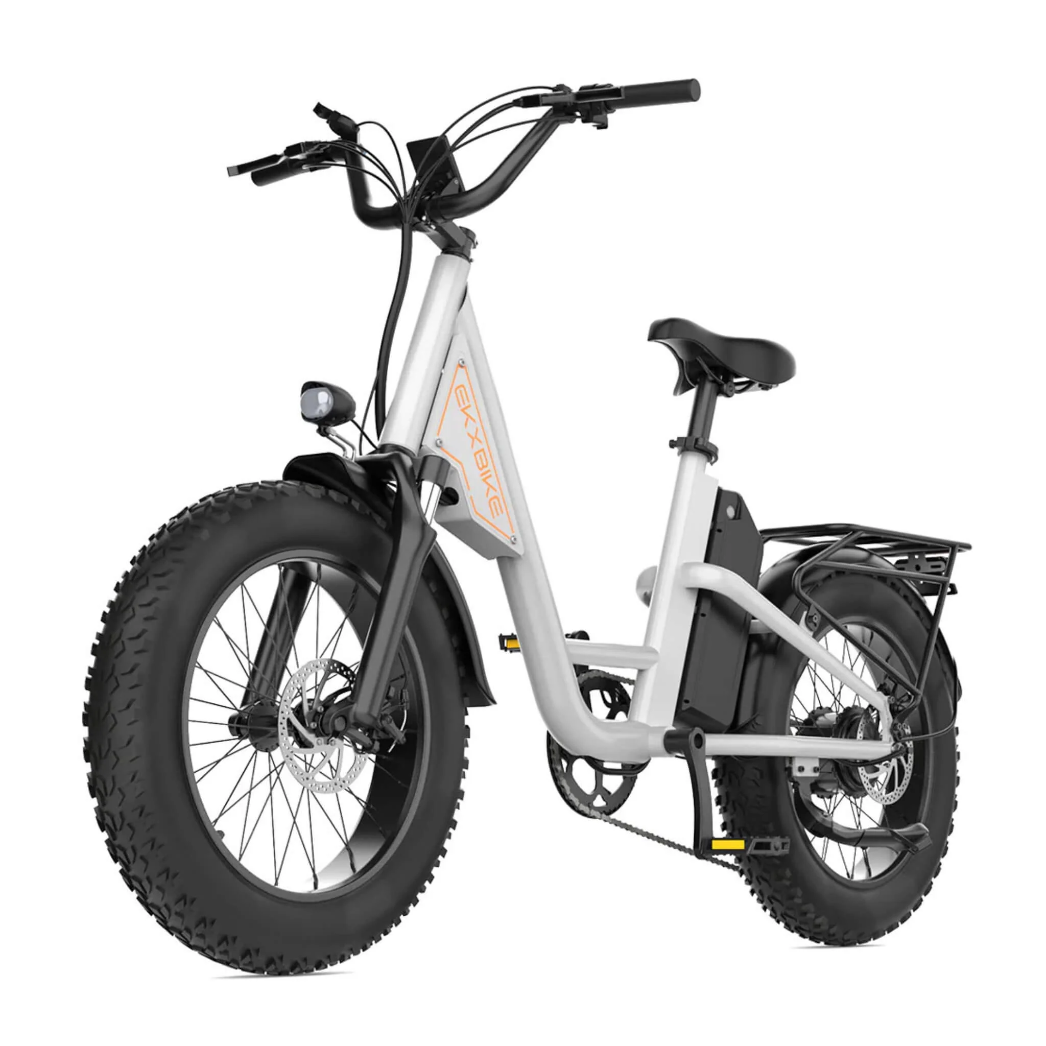 EKX L1 1000W 48V/15.6AH Electric Mountain Fat Tire Bike, 20" (SAK27491) - Image 7