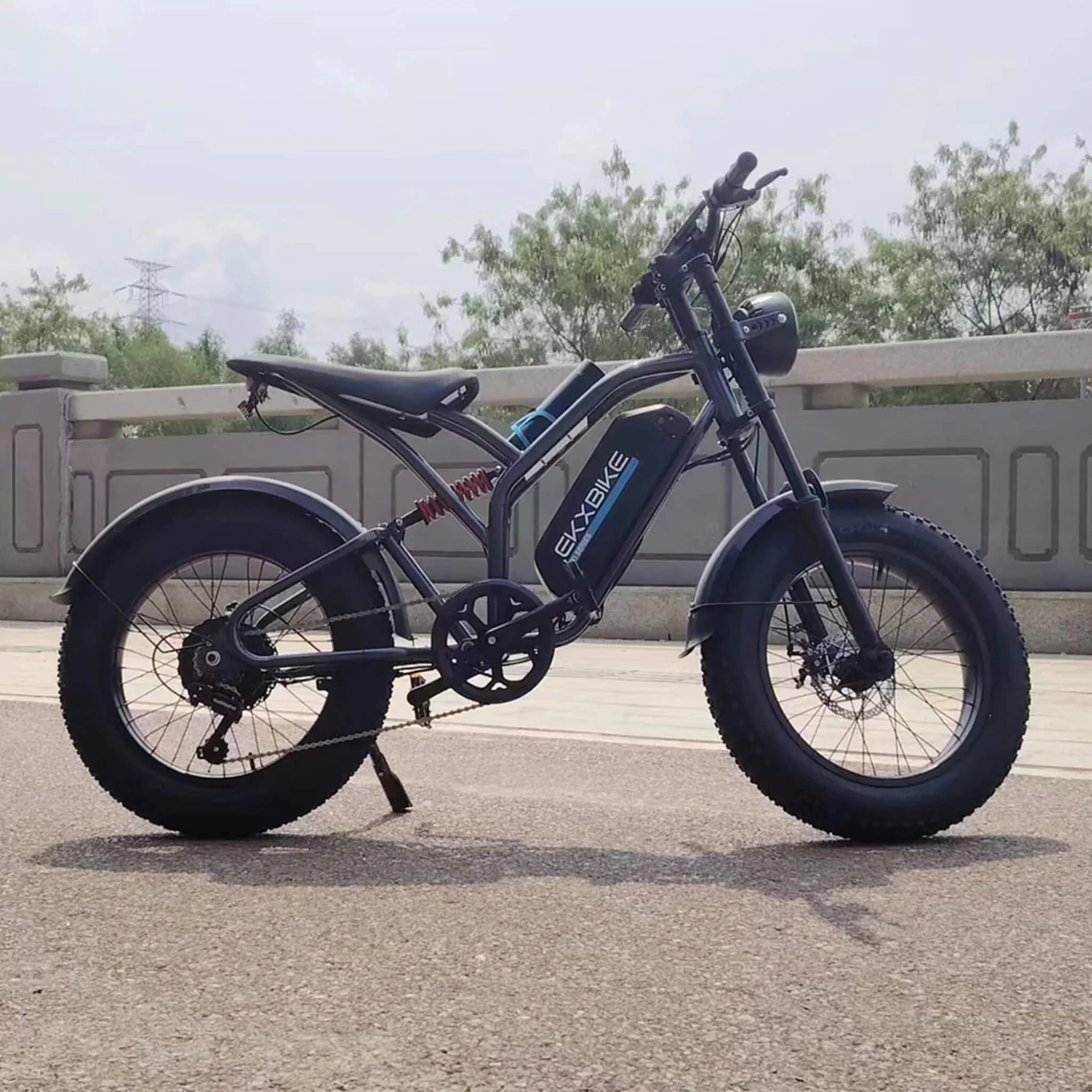 EKX T1 1000W 48V/20AH Electric Mountain Electric Bike, 20" (SAK58340) - Image 3