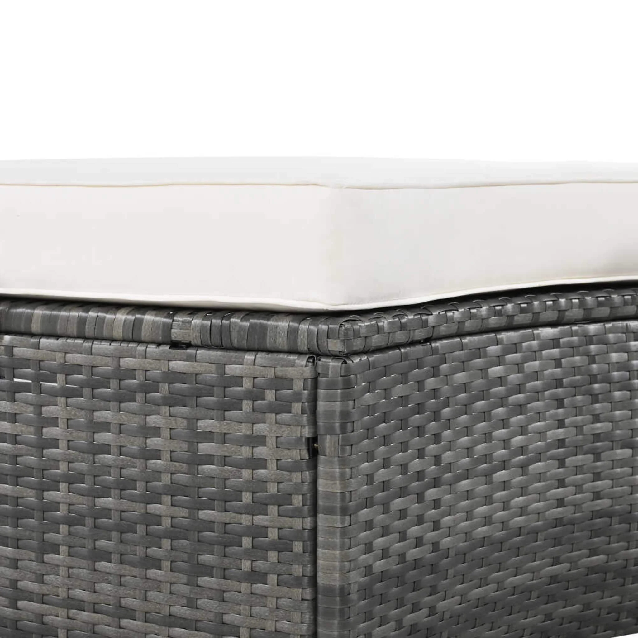 Elegant Beige Circular Rattan Patio Sofa Set With Tempered Glass Coffee Table And 6 Pillows - Image 18