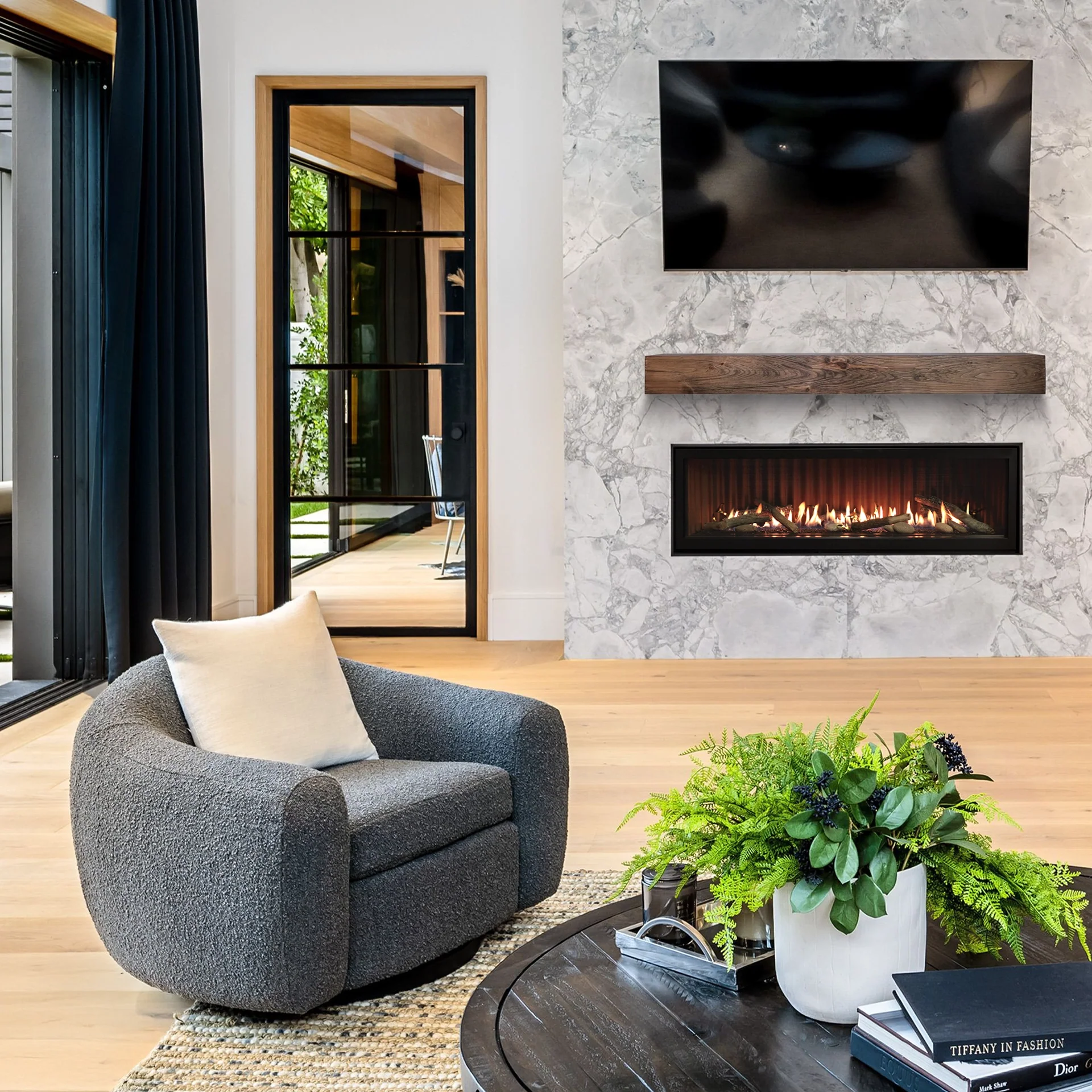 Empire Boulevard Direct Vent 48" Gas Fireplace - DVLL48BP92 - Image 2