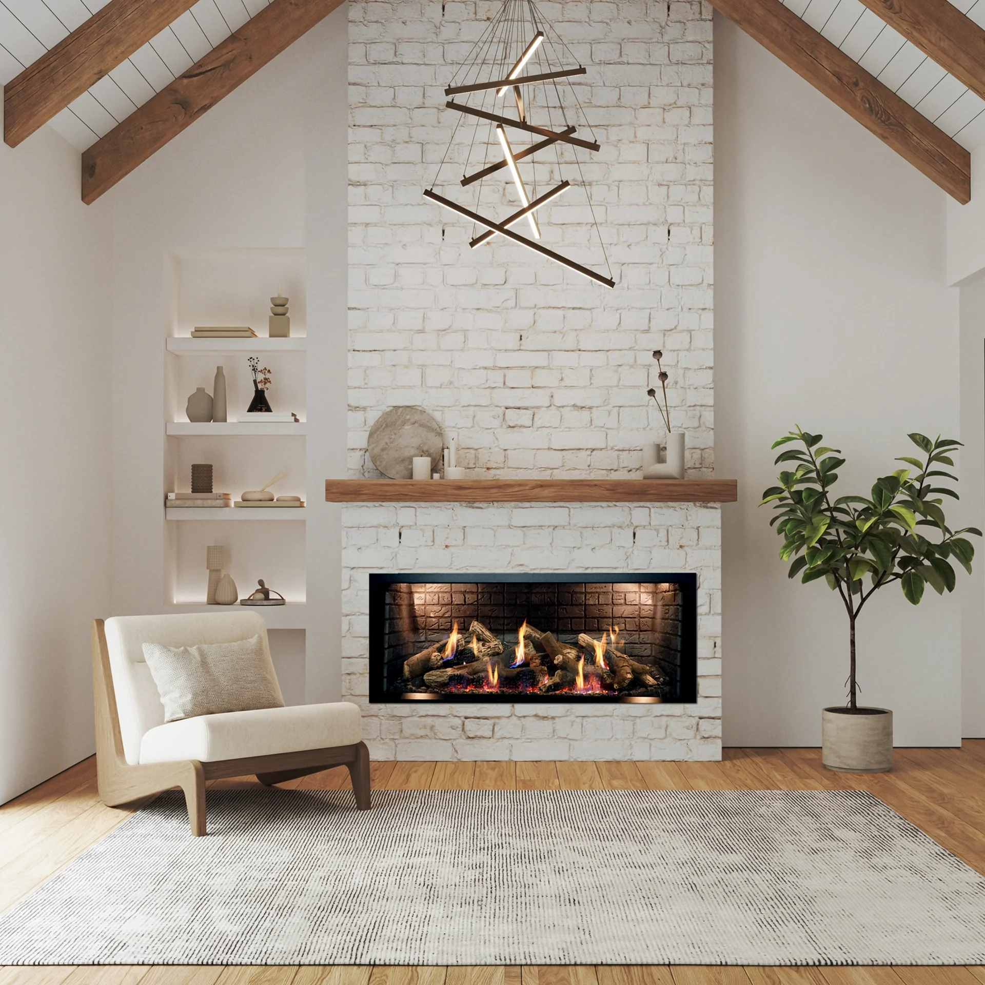 Empire McKinley 60" Linear Gas Fireplace - DVCTL60CFP95 - Image 5