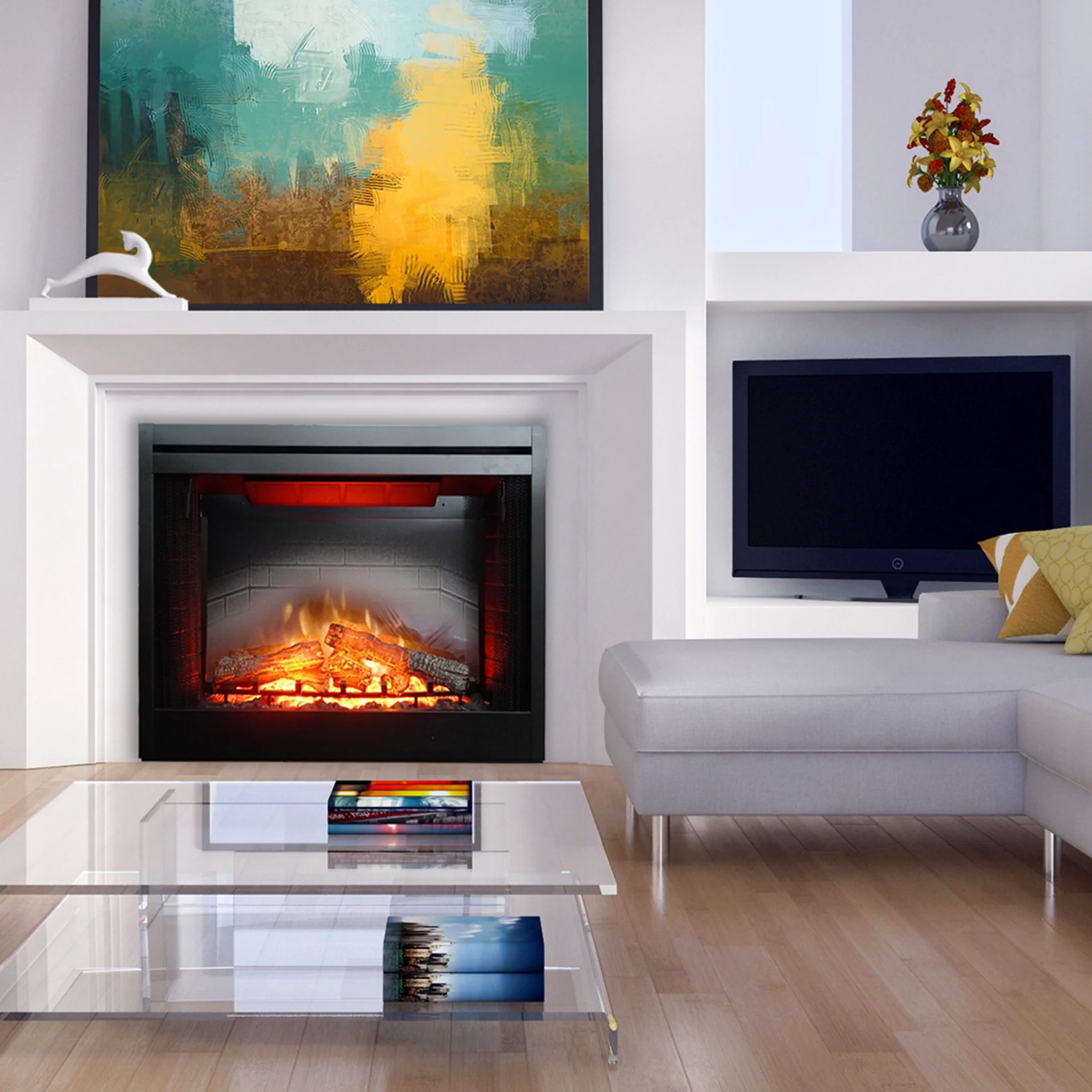 Empire Nexfire Traditional 39" Electric Fireplace - EF39 - Image 2