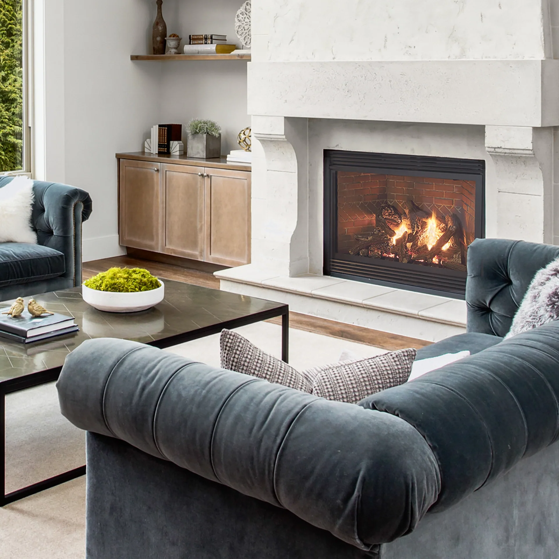 Empire Tahoe Luxury 42" Direct Vent Gas Fireplace - DVX42FP