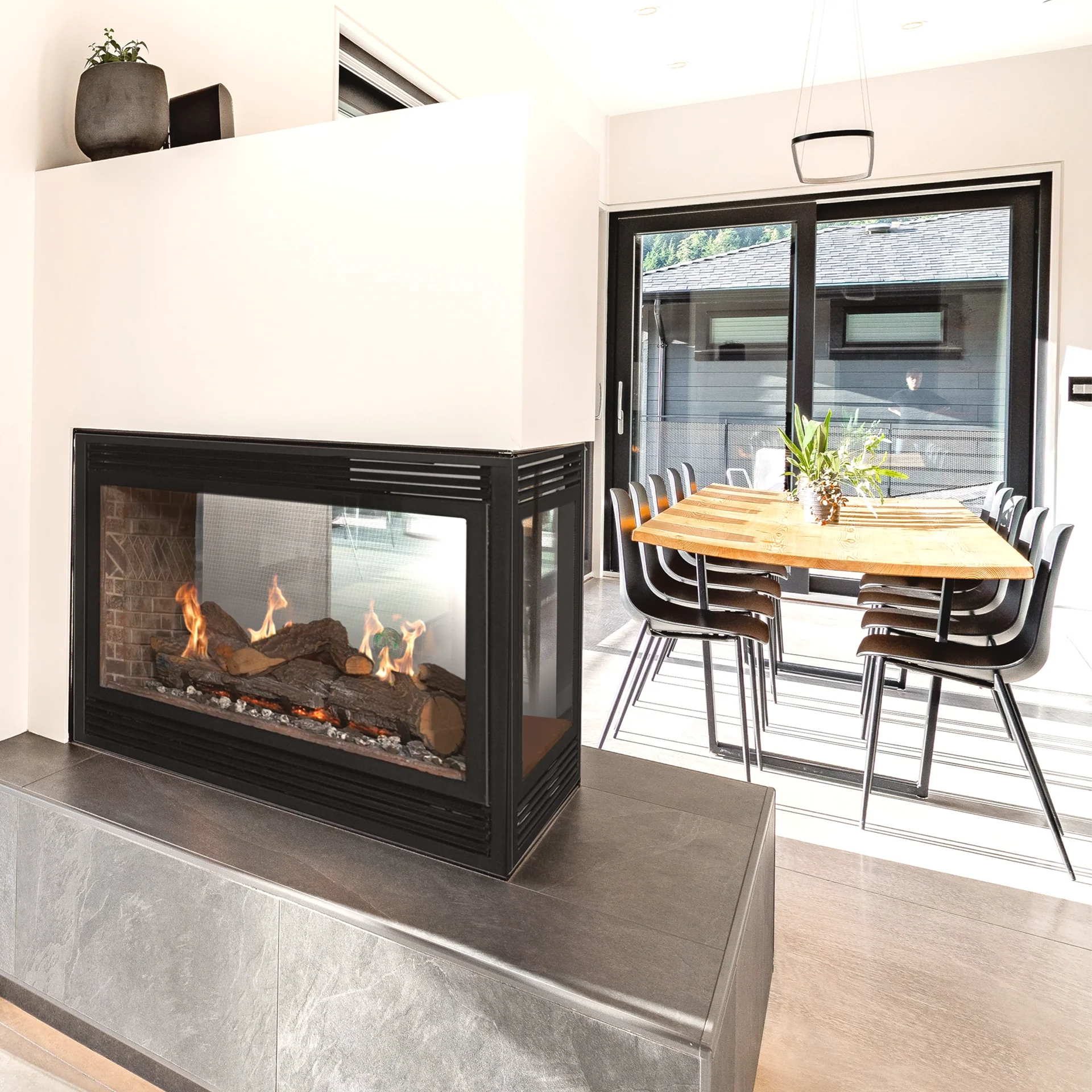 Empire Tahoe Premium Peninsula 36" Direct Vent Fireplace - DVP36PP32 - Image 2