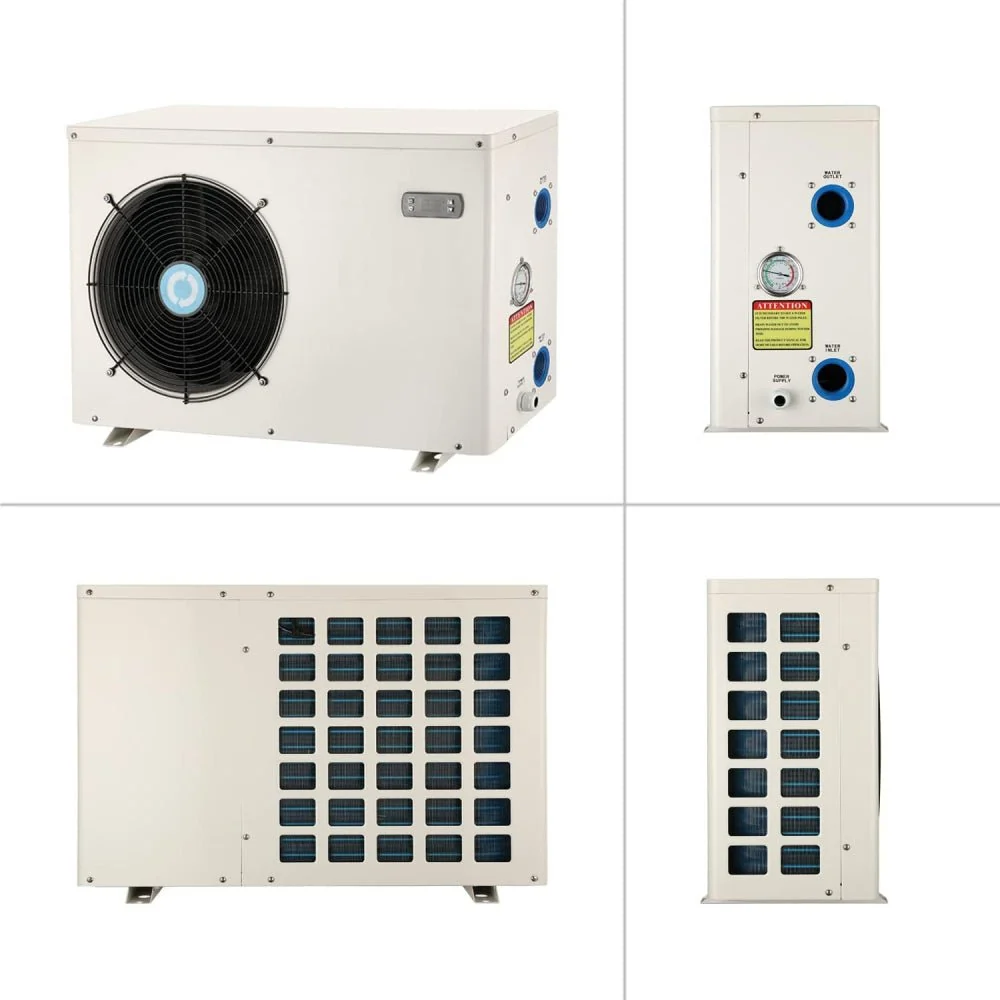 Energy-Saving Electric Swimming Pool Heat Pump For Above And Inground Pools, 6000 Gallons - Image 2