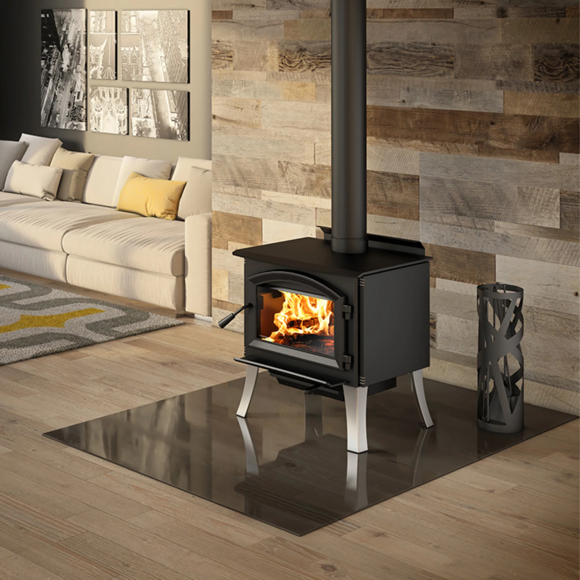 Enerzone Solution 2.3 Wood Burning Stove - Image 10
