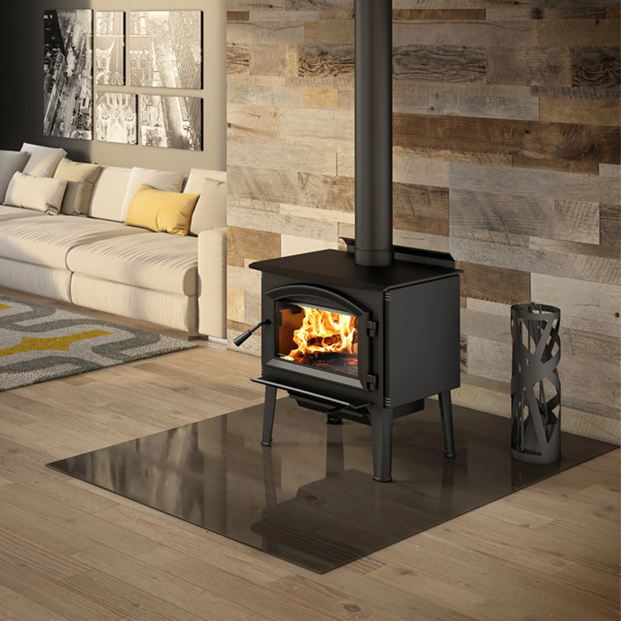 Enerzone Solution 2.3 Wood Burning Stove - Image 11