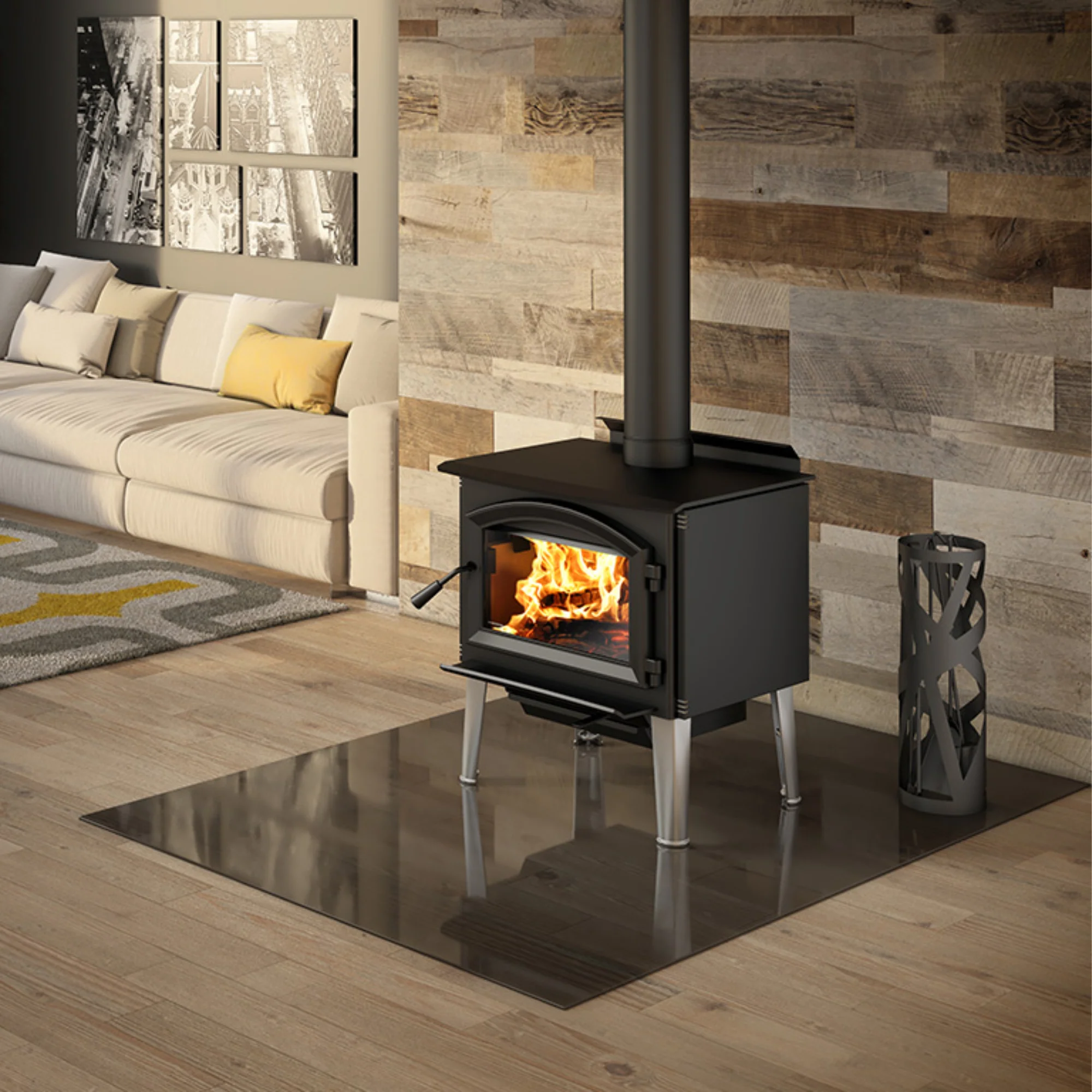 Enerzone Solution 2.3 Wood Burning Stove - Image 12