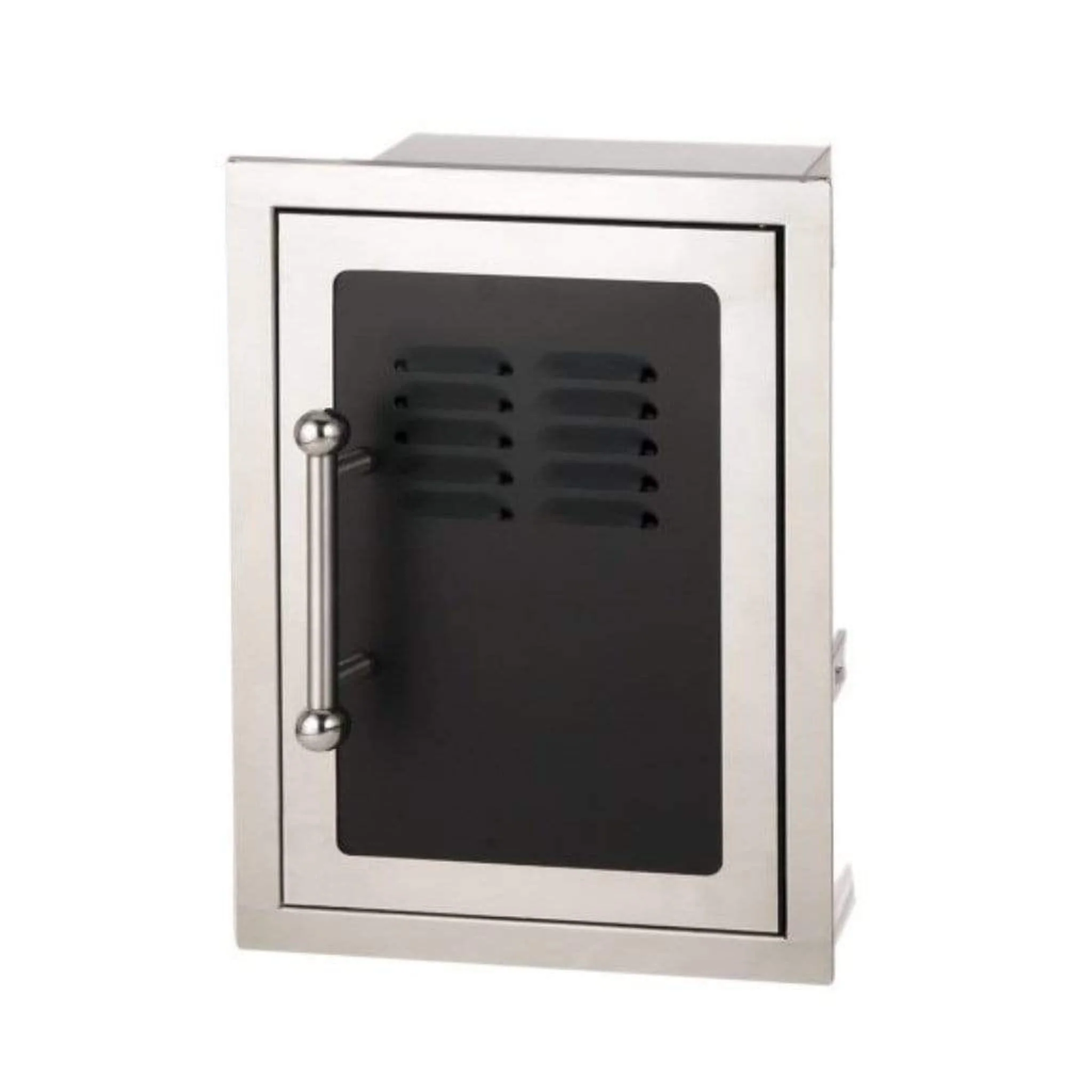 Fire Magic 14" 53820HSC Echelon Black Diamond Single Access Door w/ Tank Tray and Louvers - Image 2