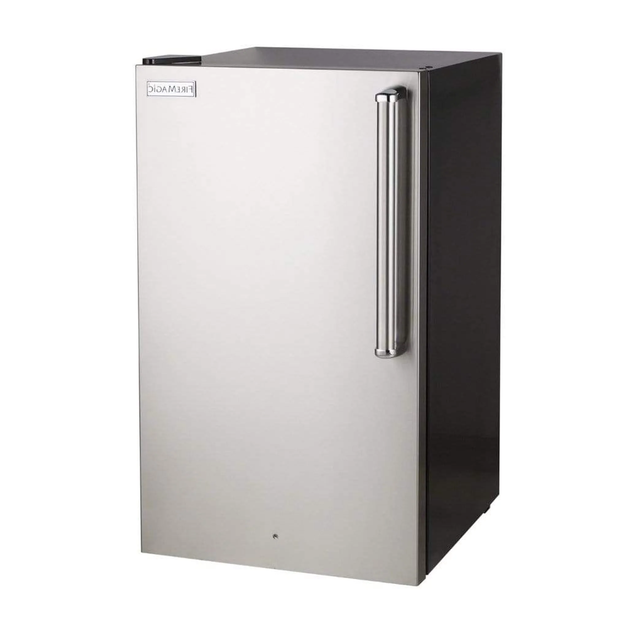 Fire Magic 20" 3598-DR/L Premium Compact Refrigerator w/ Stainless Steel Premium Door & Black Cabinet - Image 2