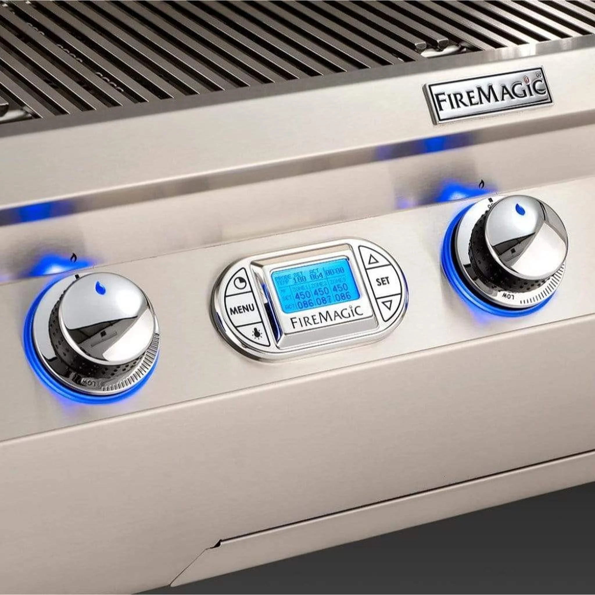 Fire Magic 36" 3-Burner Echelon Diamond E790s Gas Grill w/ Double Side Burner, Rotisserie & Digital Thermometer - Image 8