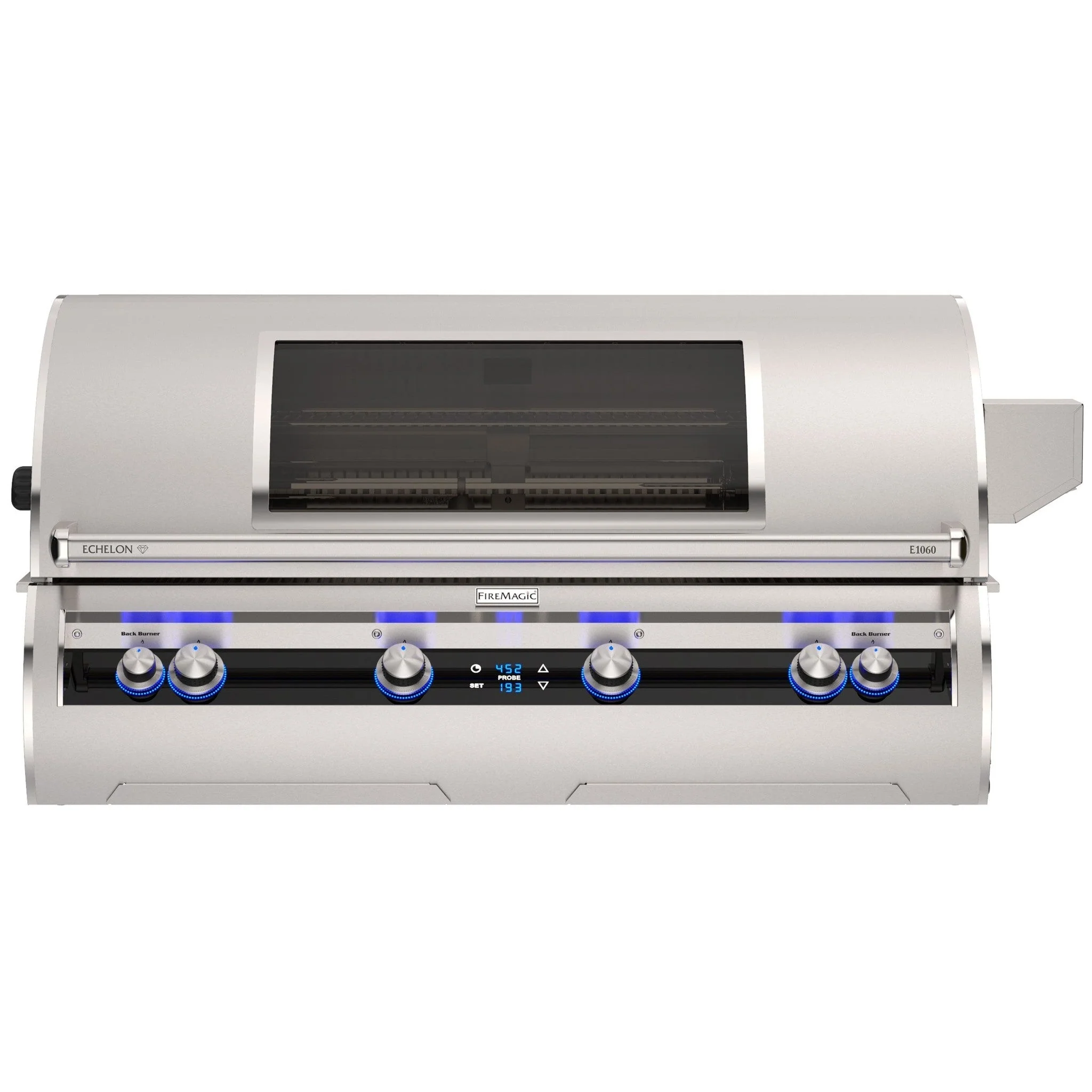 Fire Magic Echelon Diamond E1060i 48" 4-Burner Built-In Gas Grill With Digital Thermometer and Optional Magic View Window - Image 13