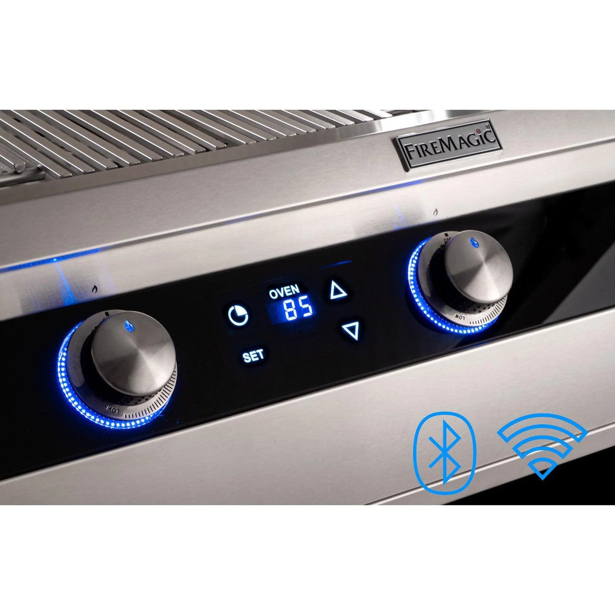 Fire Magic Echelon Diamond E660i 30" 3-Burner Built-In Gas Grill With Digital Thermometer and Optional Magic View Window - Image 7