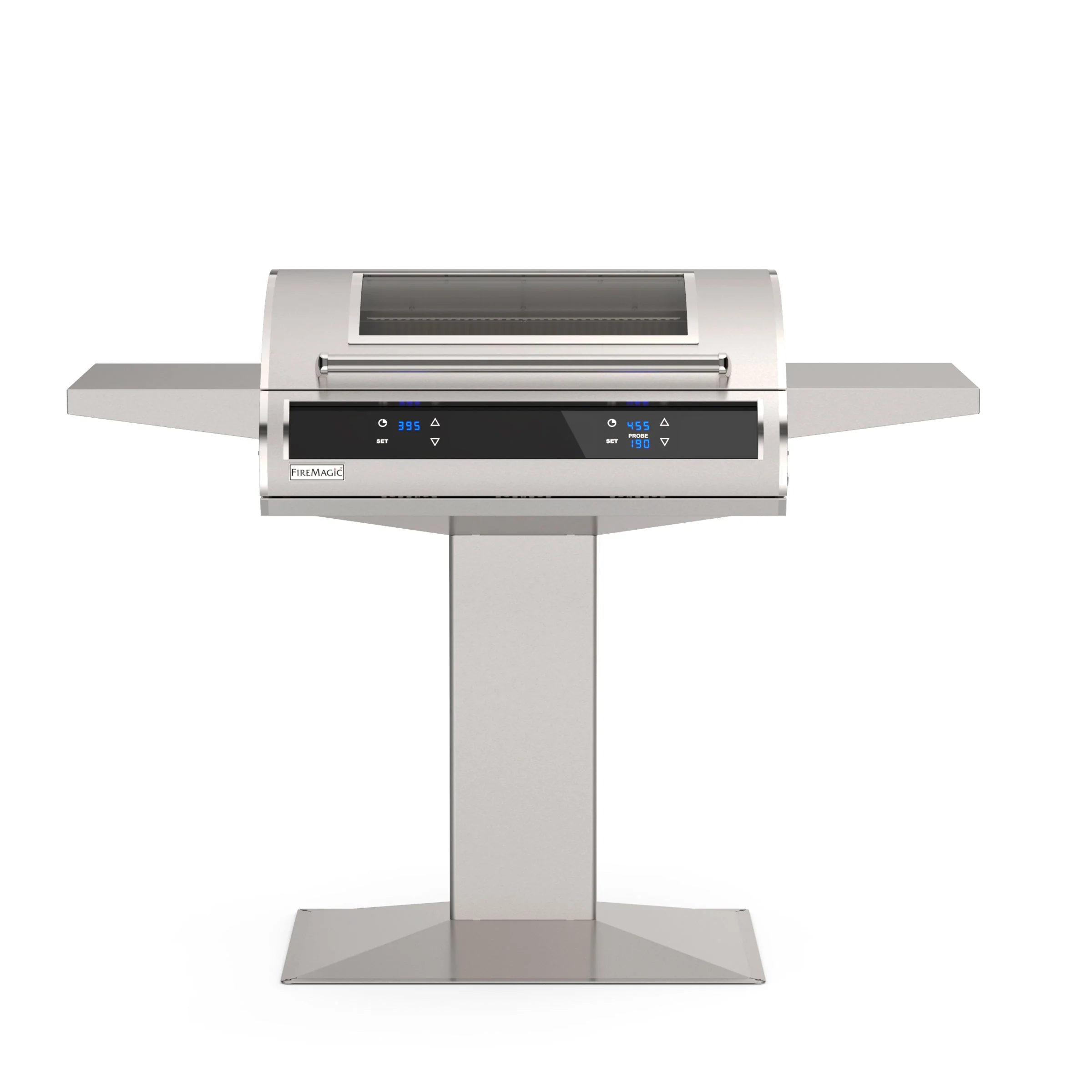 Fire Magic EL500s 30" Patio Post Mount Electric Grill With Two Controls and Window