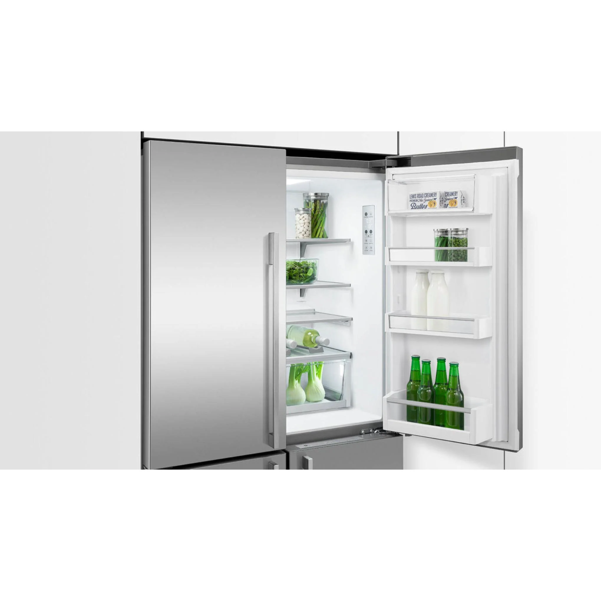 Fisher & Paykel 18.9 cu ft Series 7 Quad Door Refrigerator Freezer Ice, & Water - RF203QDUVX1 - Image 17