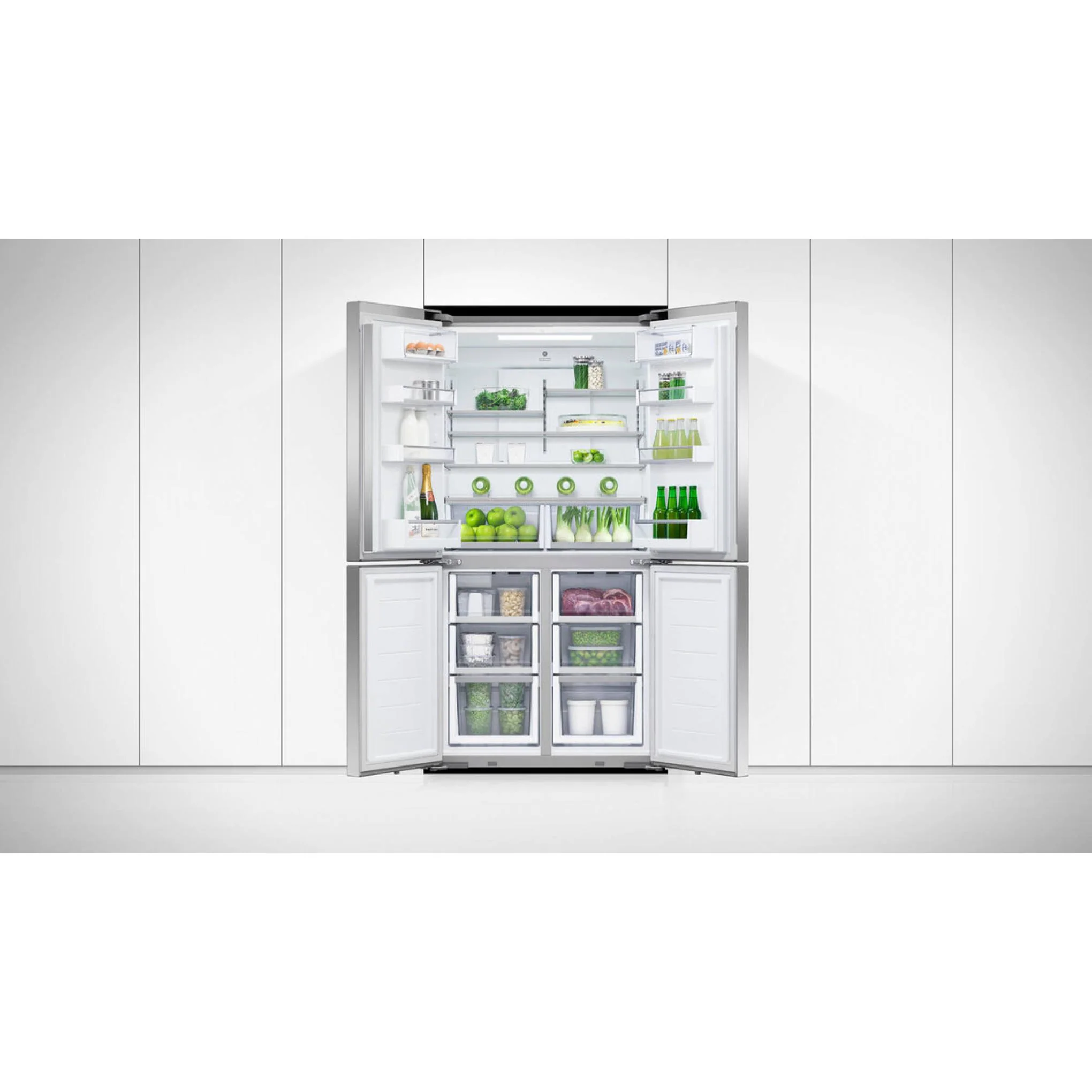 Fisher & Paykel 18.9 cu ft Series 7 Quad Door Refrigerator Freezer Ice, & Water - RF203QDUVX1 - Image 18