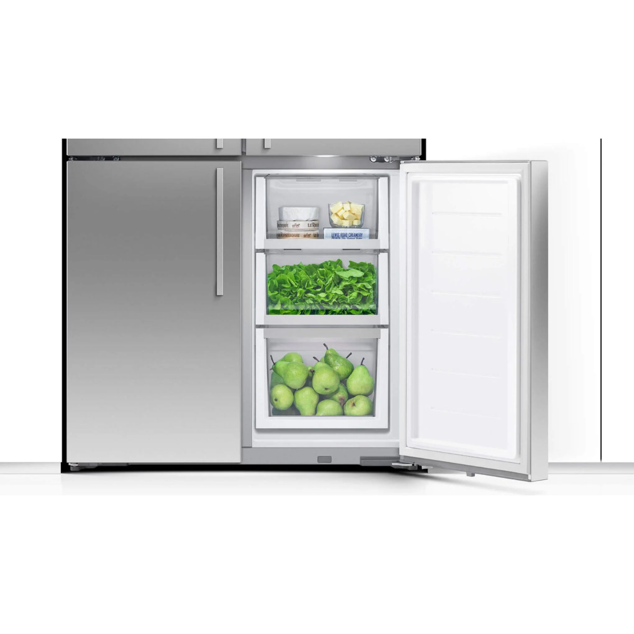 Fisher & Paykel 18.9 cu ft Series 7 Quad Door Refrigerator Freezer Ice, & Water - RF203QDUVX1 - Image 19