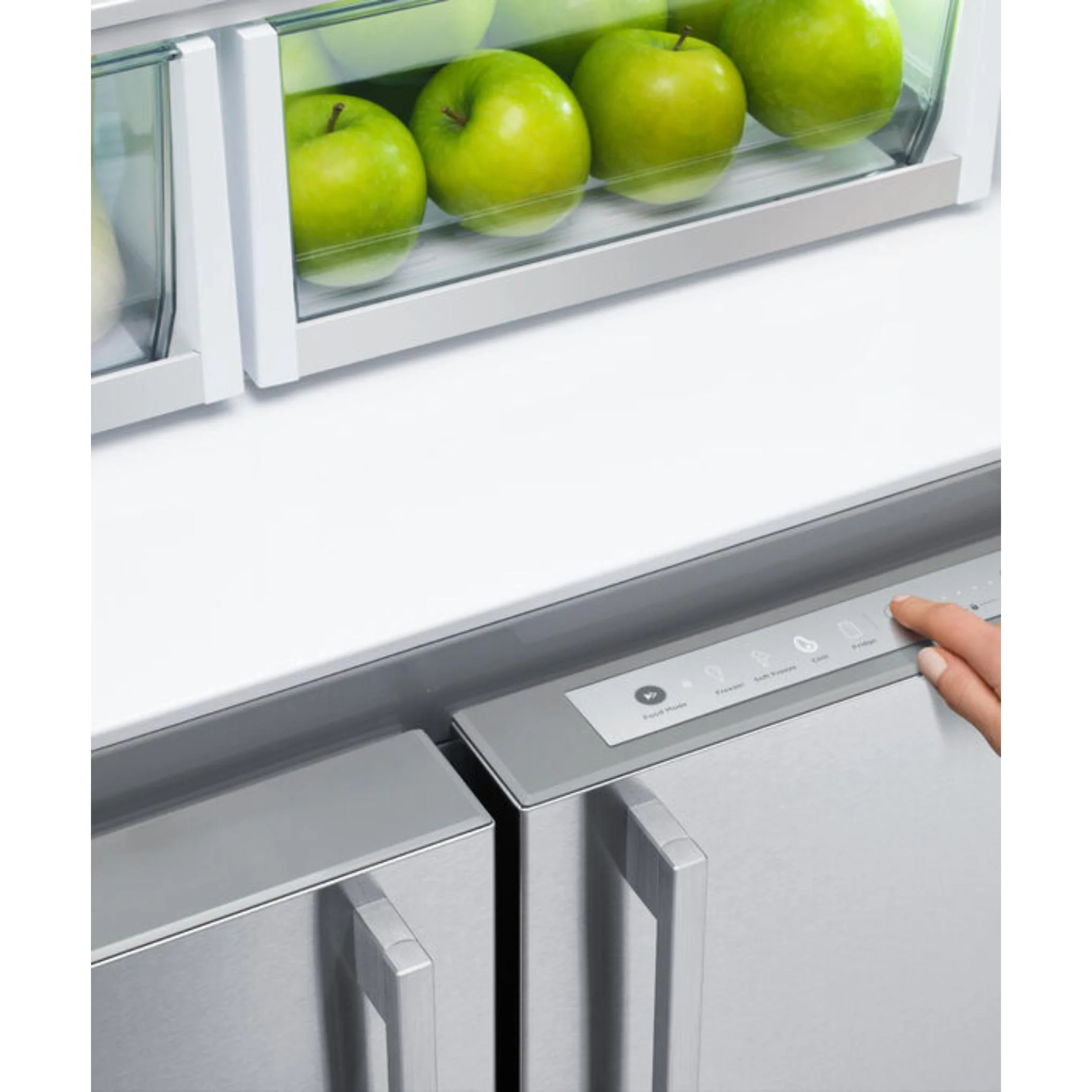 Fisher & Paykel 18.9 cu ft Series 7 Quad Door Refrigerator Freezer Ice, & Water - RF203QDUVX1 - Image 20