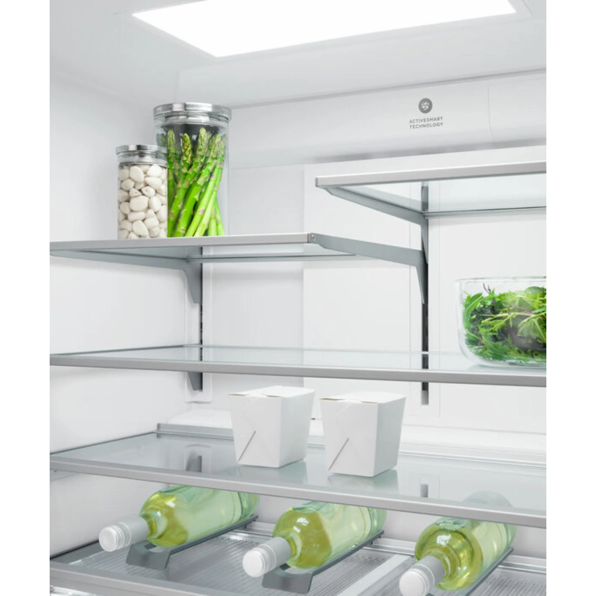 Fisher & Paykel 18.9 cu ft Series 7 Quad Door Refrigerator Freezer Ice, & Water - RF203QDUVX1 - Image 4