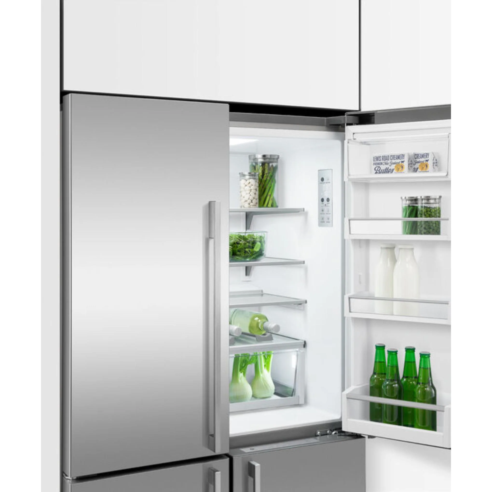 Fisher & Paykel 18.9 cu ft Series 7 Quad Door Refrigerator Freezer Ice, & Water - RF203QDUVX1 - Image 5