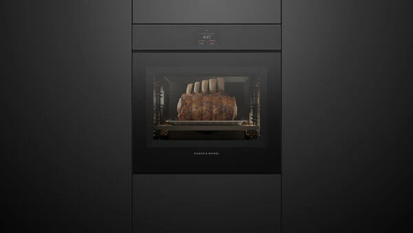 Fisher & Paykel 24" Series 11 Minimal Handleless Combi-Steam Oven, Black Glass – OS24SMTNB1 - Image 8