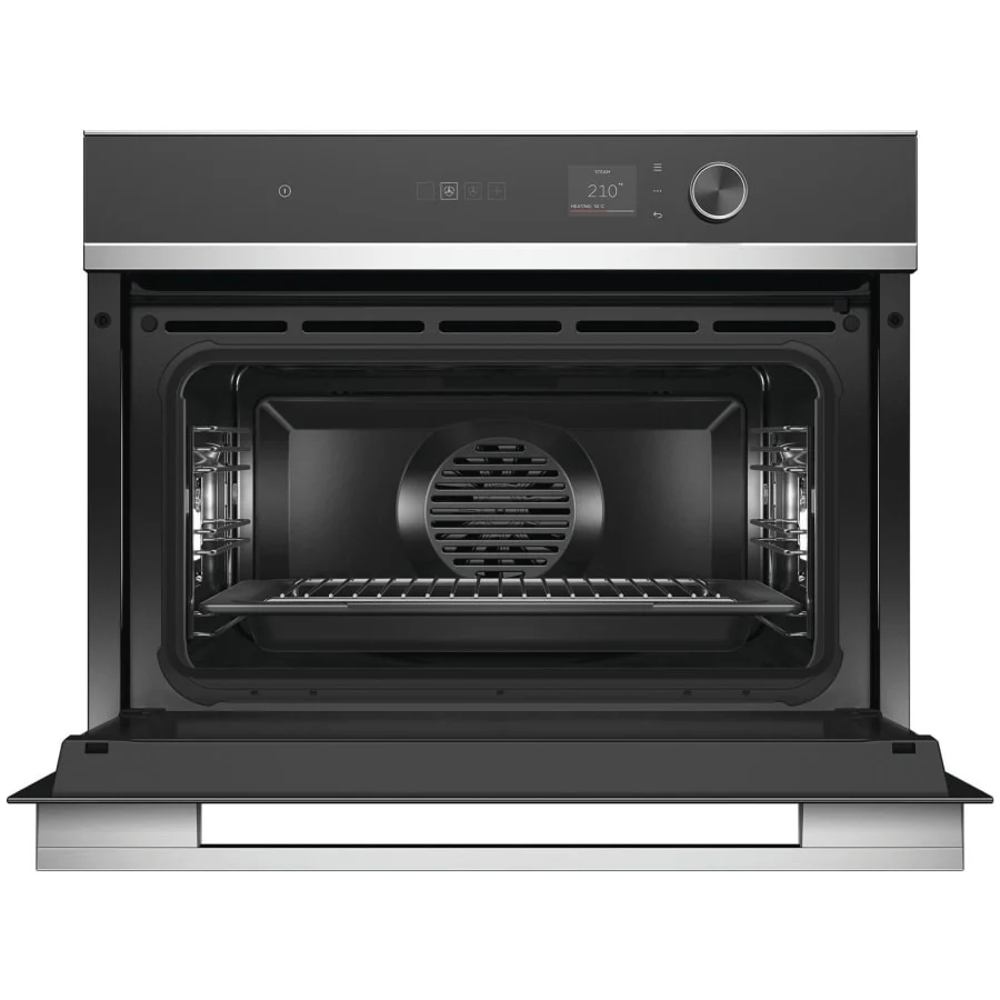 Fisher & Paykel 24" Series 7 Contemporary Compact Combi-Steam Oven, Stainless Steel – OS24NDLX1 - Image 2