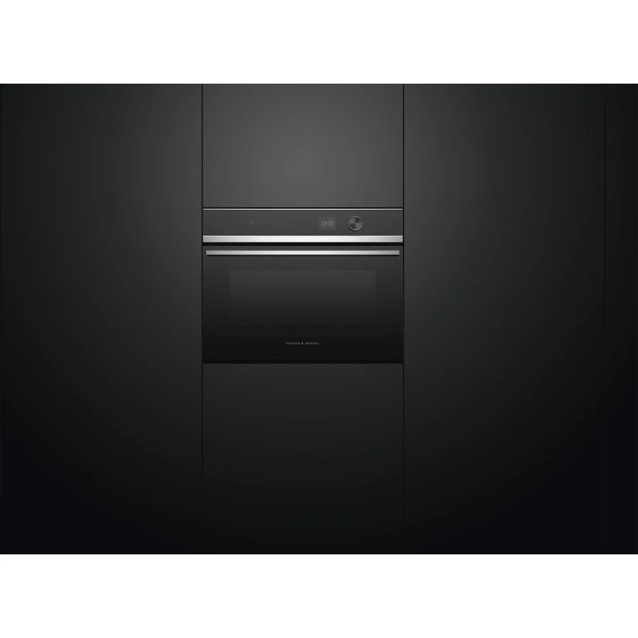 Fisher & Paykel 24" Series 7 Contemporary Compact Convection Speed Oven, Stainless Steel – OM24NDLX1 - Image 3