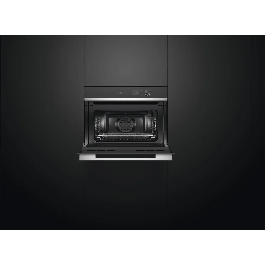 Fisher & Paykel 24" Series 7 Contemporary Compact Convection Speed Oven, Stainless Steel – OM24NDLX1 - Image 4