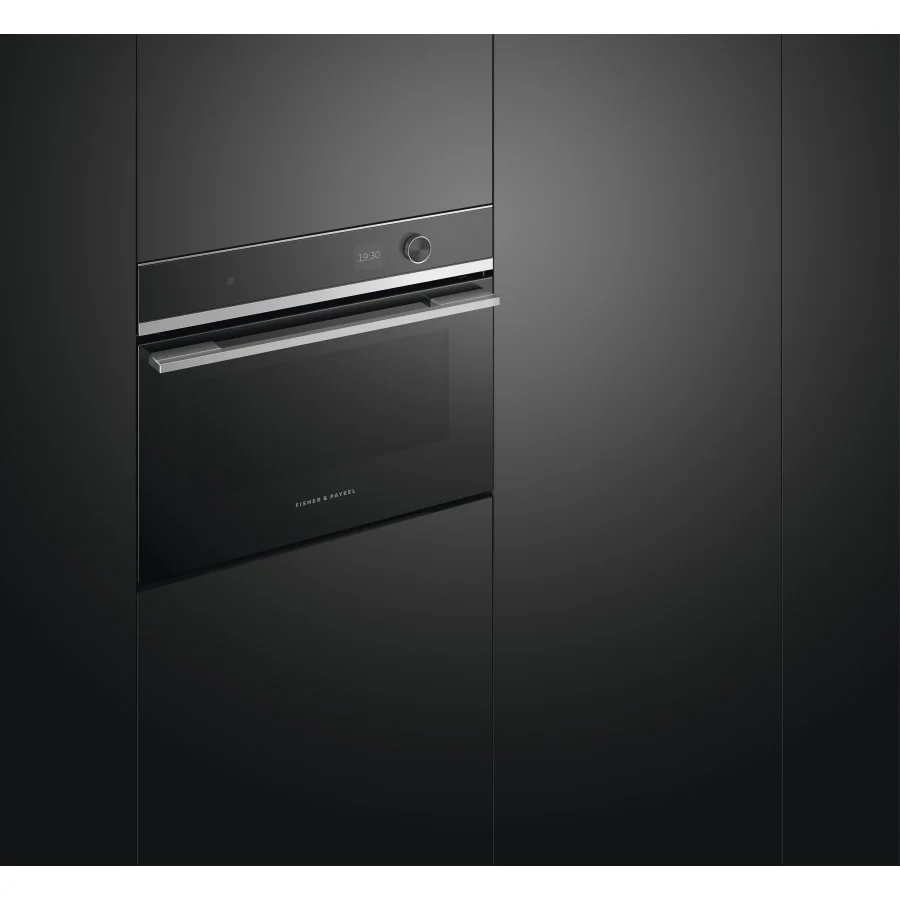 Fisher & Paykel 24" Series 7 Contemporary Compact Convection Speed Oven, Stainless Steel – OM24NDLX1 - Image 5