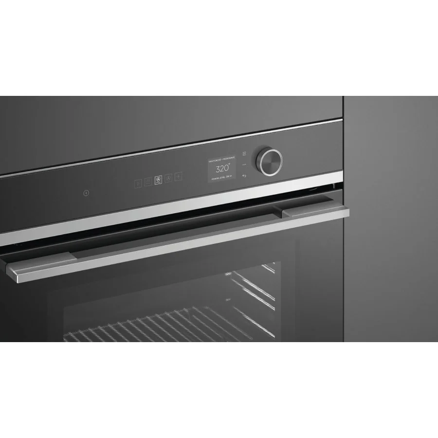 Fisher & Paykel 24" Series 7 Contemporary Compact Convection Speed Oven, Stainless Steel – OM24NDLX1 - Image 7