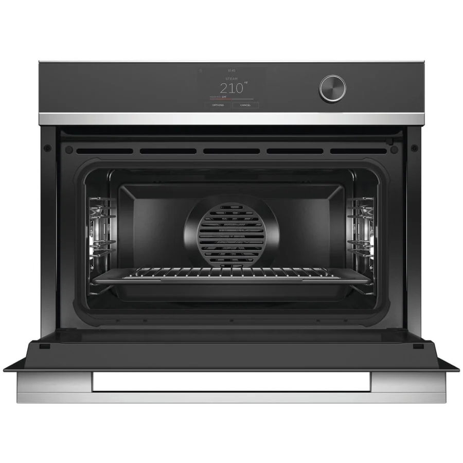 Fisher & Paykel 24" Series 9 Contemporary Compact Combi-Steam Oven, Stainless Steel – OS24NDTDX1 - Image 2