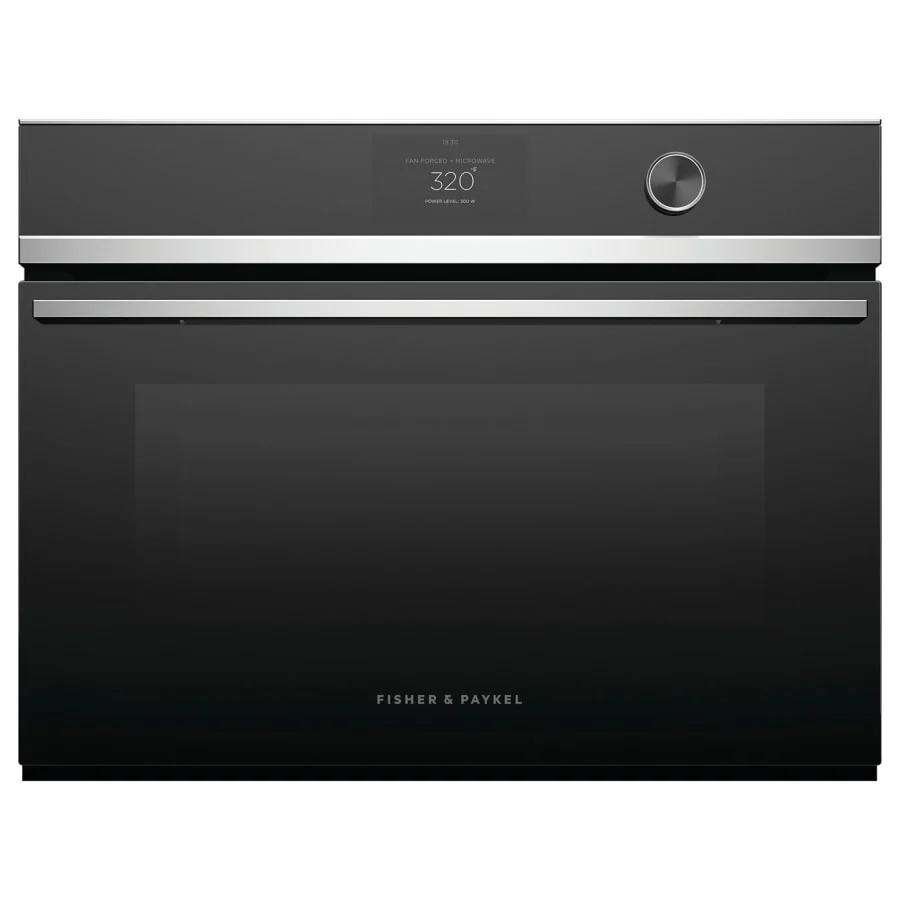 Fisher & Paykel 24" Series 9 Contemporary Compact Convection Speed Oven, Stainless Steel – OM24NDTDX1