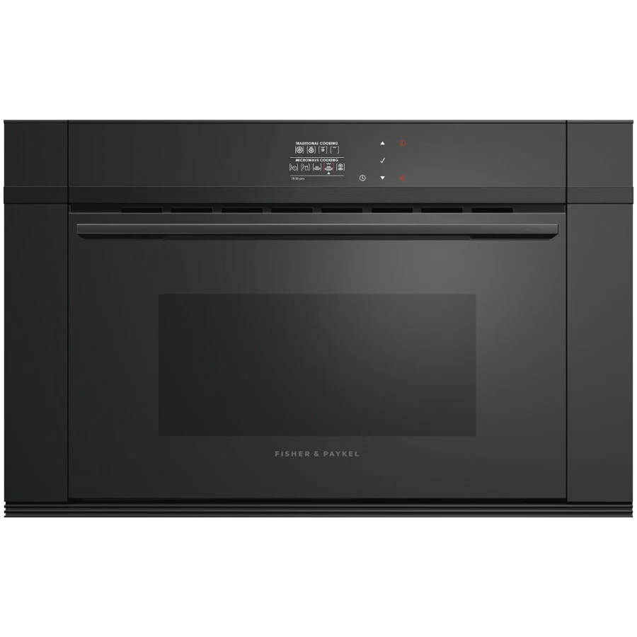 Fisher & Paykel 24" Series 9 Minimal Compact Convection Speed Oven, Black Glass – OM24NDBB1 - Image 6